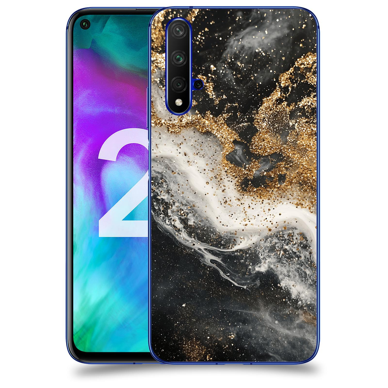 ACOVER Kryt na mobil Honor 20 - Liquid Gold I