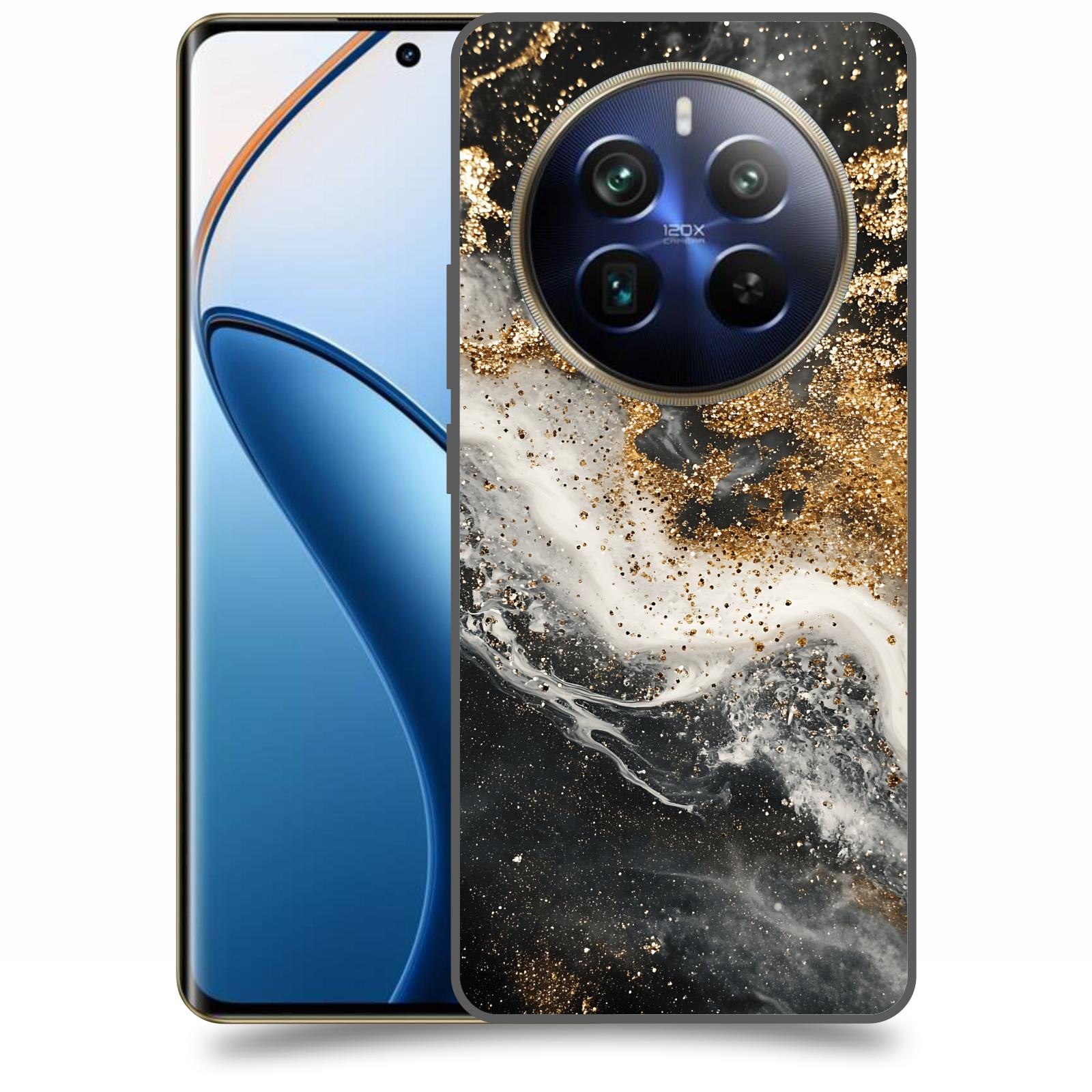 ACOVER Kryt na mobil Realme 12 pro+ 5g - Liquid Gold I