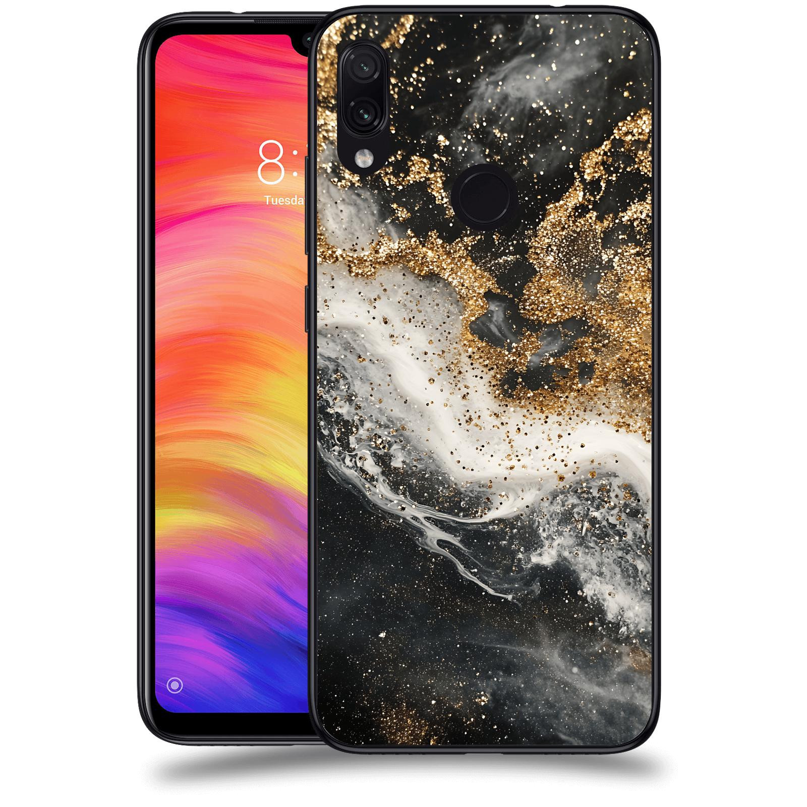 ACOVER Kryt na mobil Xiaomi Redmi Note 7 - Liquid Gold I