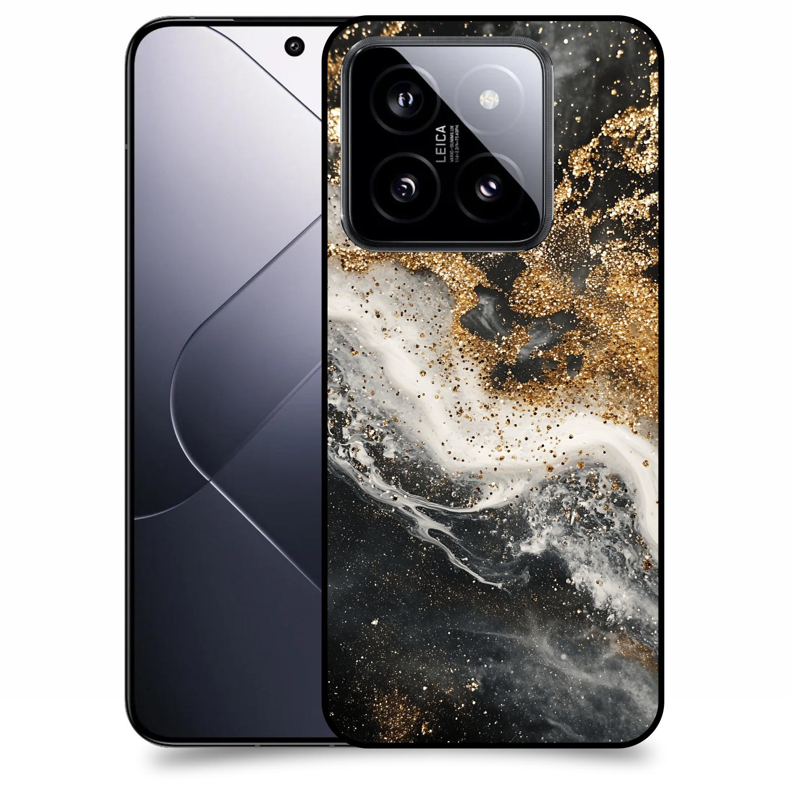 ACOVER Kryt na mobil Xiaomi 14 - Liquid Gold I