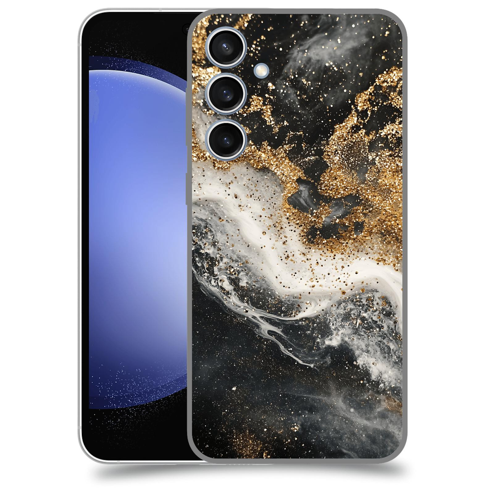 ACOVER Kryt na mobil Samsung Galaxy S23 FE - Liquid Gold I