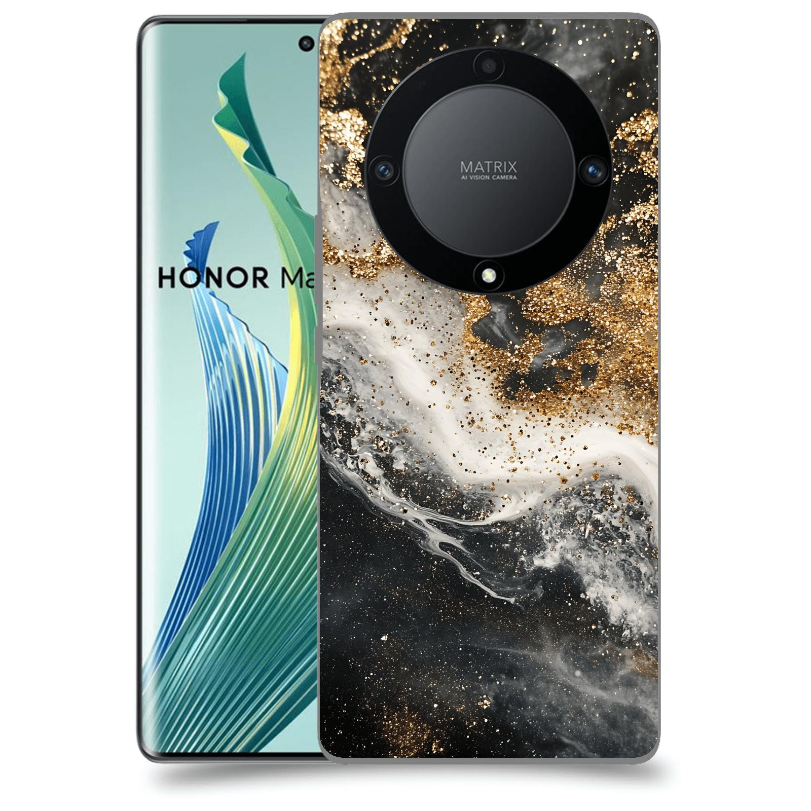 ACOVER Kryt na mobil Honor 90 Lite - Liquid Gold I