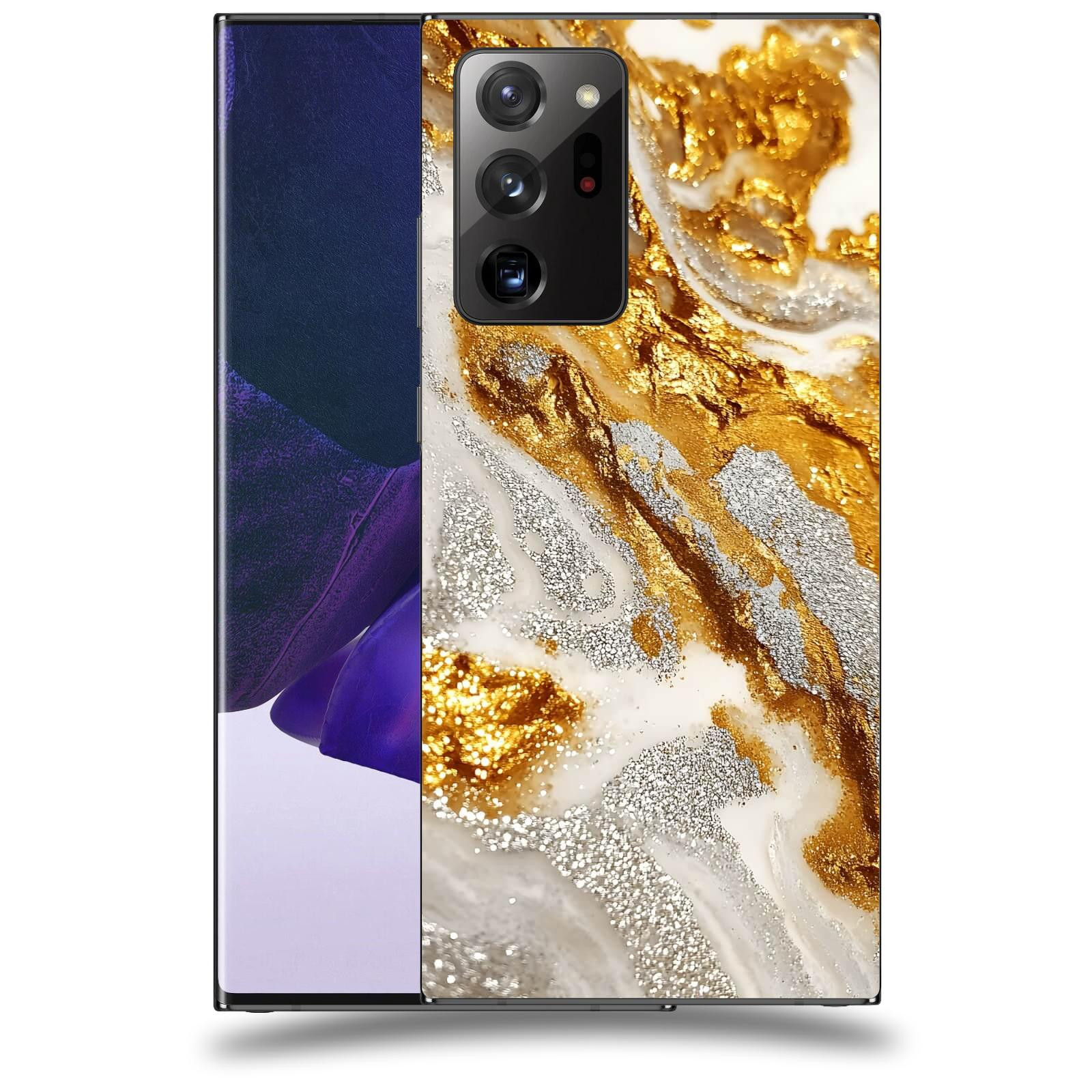 ACOVER Kryt na mobil Samsung Galaxy Note 20 Ultra - Liquid Gold II