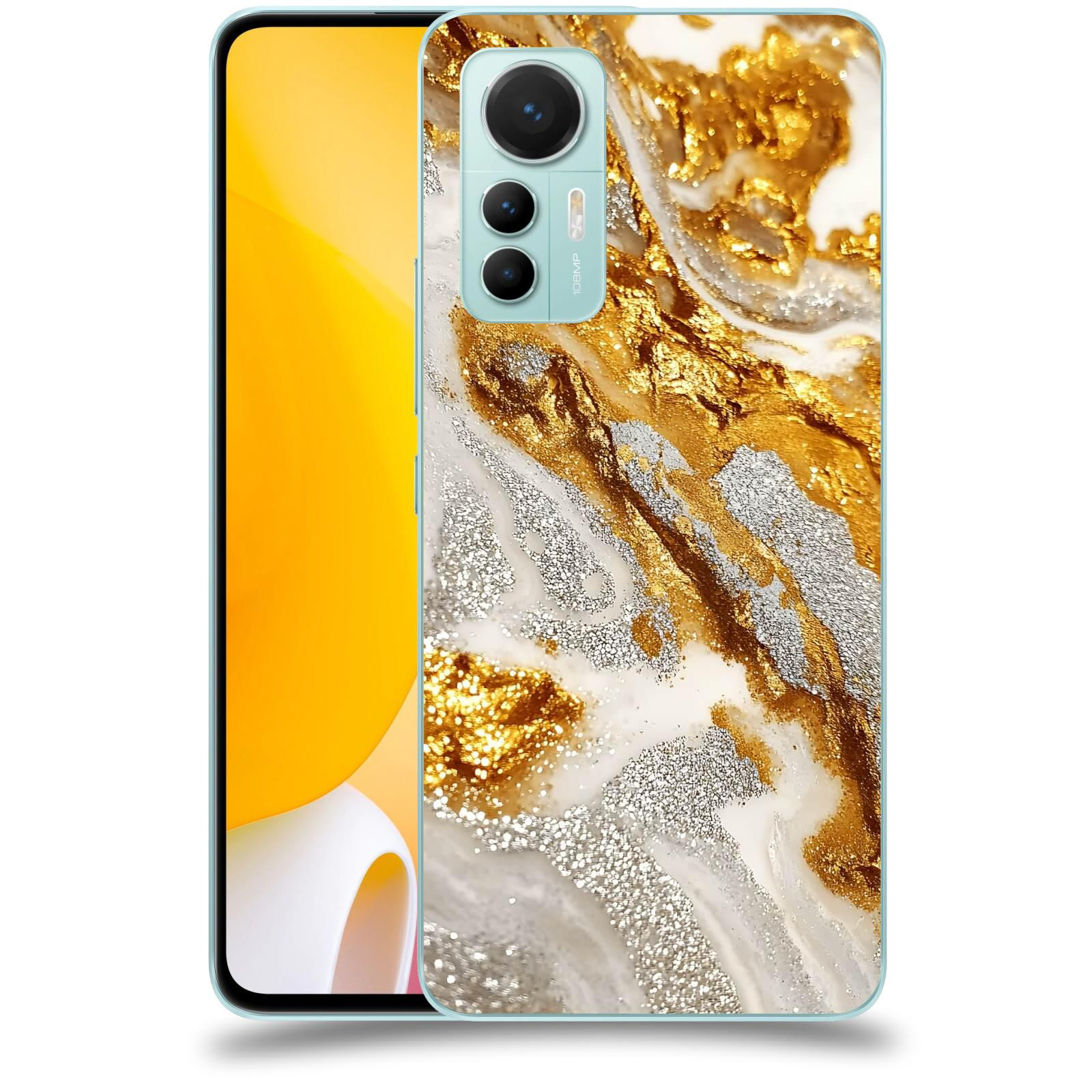 ACOVER Kryt na mobil Xiaomi 12 Lite - Liquid Gold II
