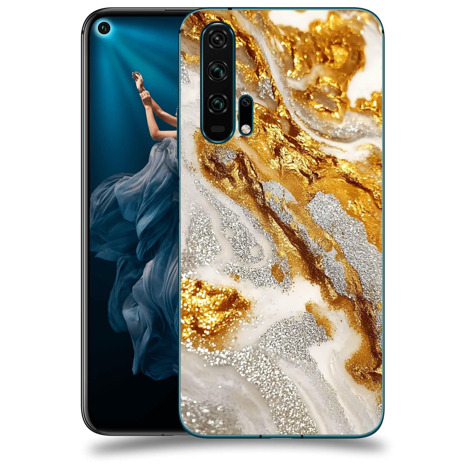 ACOVER Kryt na mobil Honor 20 Pro - Liquid Gold II