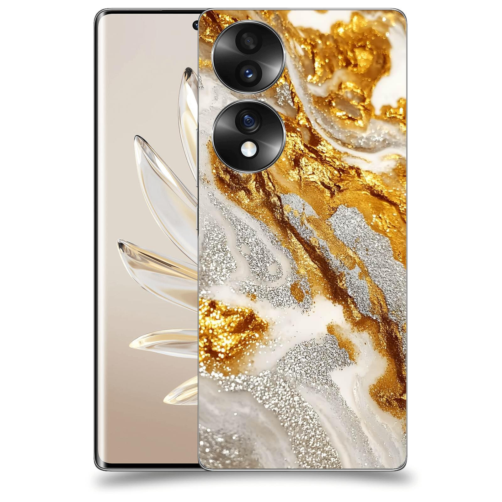 ACOVER Kryt na mobil Honor 70 - Liquid Gold II