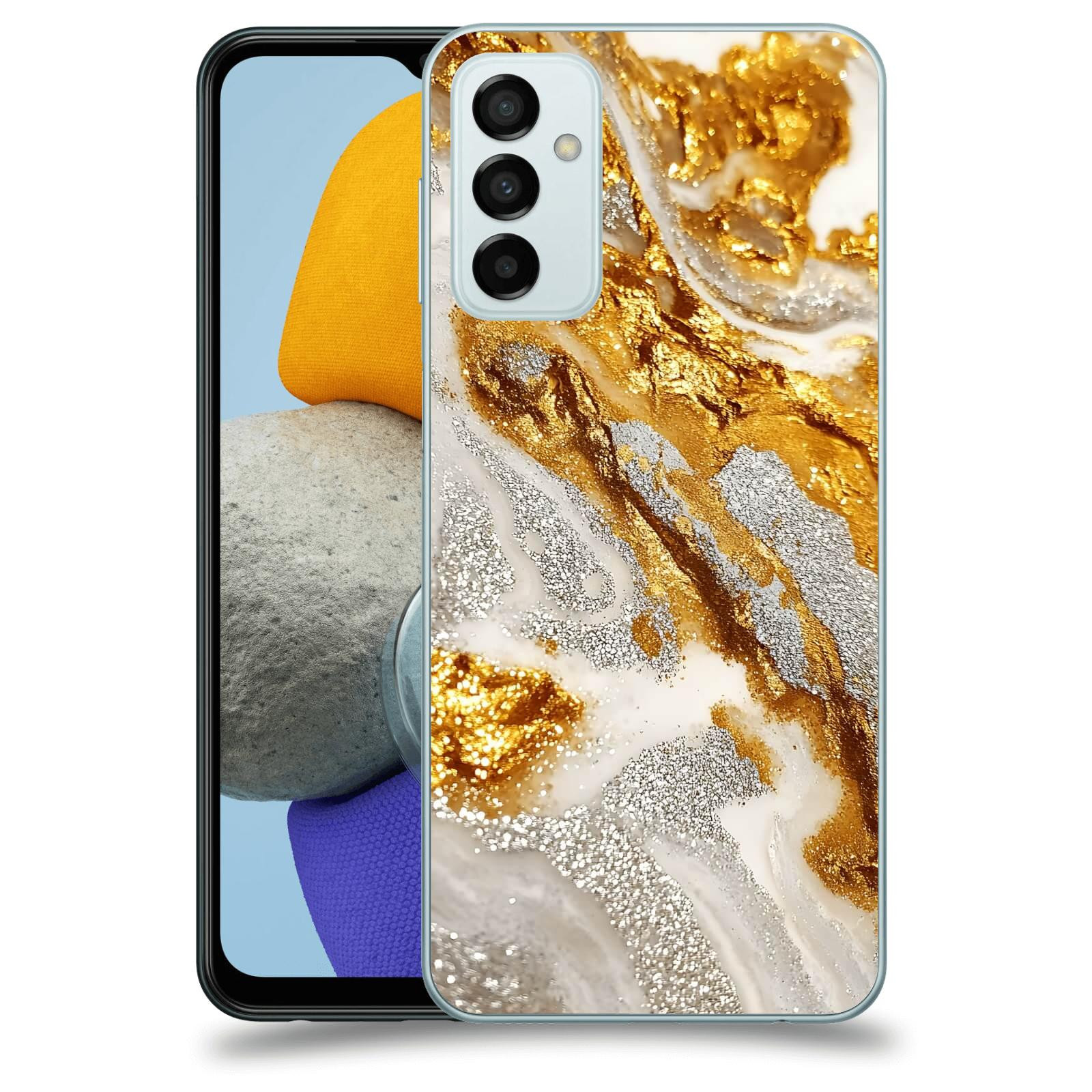 ACOVER Kryt na mobil Samsung Galaxy M23 5G - Liquid Gold II