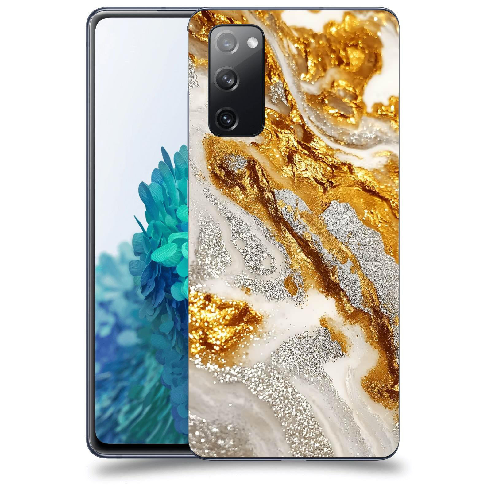 ACOVER Kryt na mobil Samsung Galaxy S20 FE - Liquid Gold II