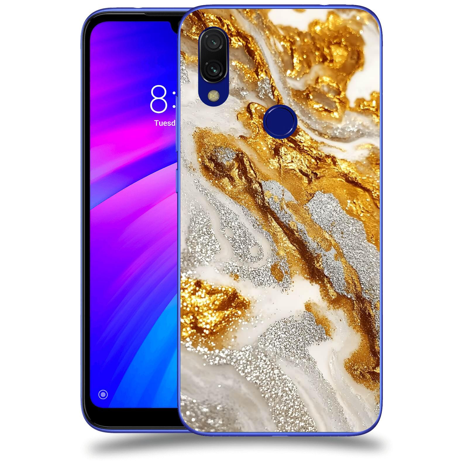 ACOVER Kryt na mobil Xiaomi Redmi 7 - Liquid Gold II