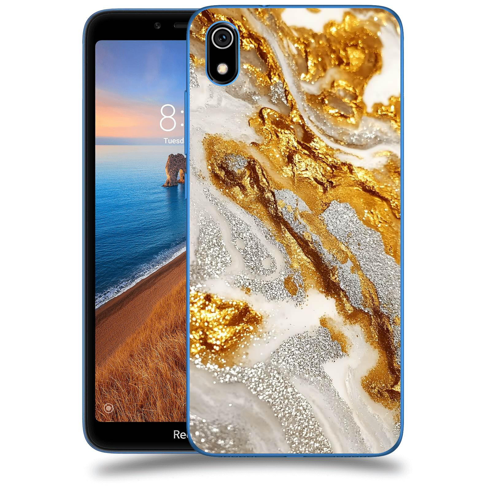ACOVER Kryt na mobil Xiaomi Redmi 7A - Liquid Gold II