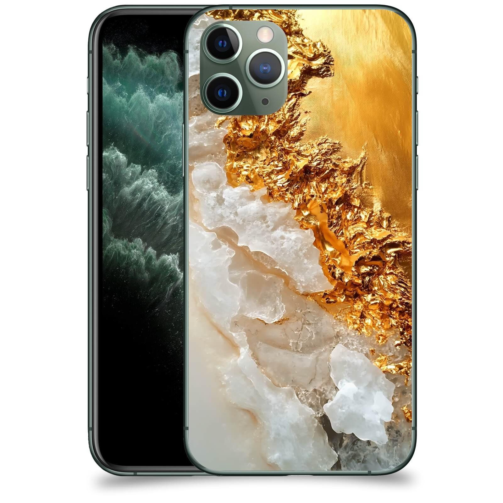 ACOVER Kryt na mobil Apple iPhone 11 Pro - Liquid Gold III