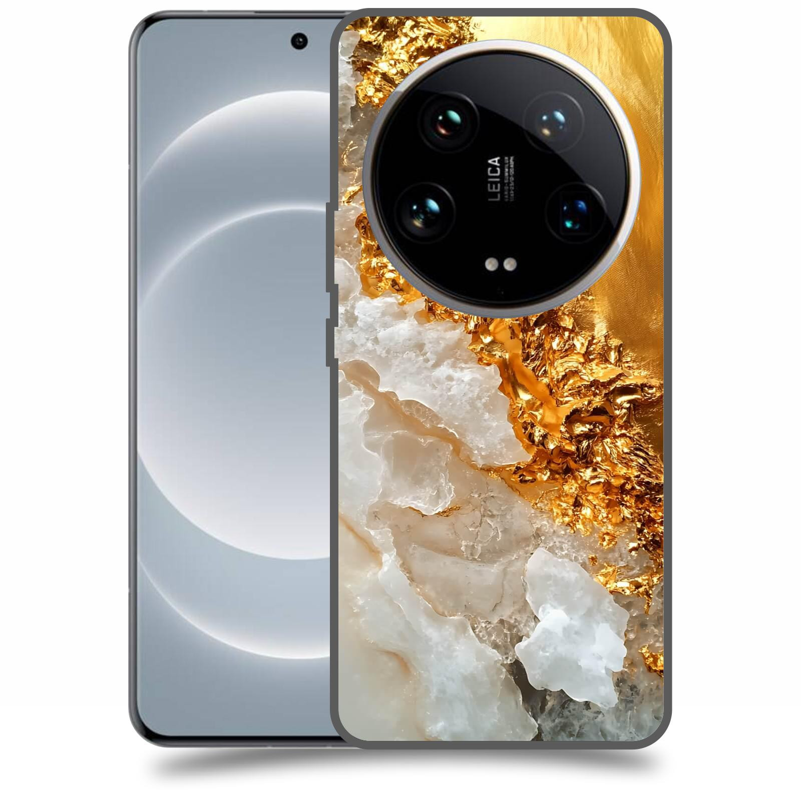 ACOVER Kryt na mobil Xiaomi 14 Ultra - Liquid Gold III