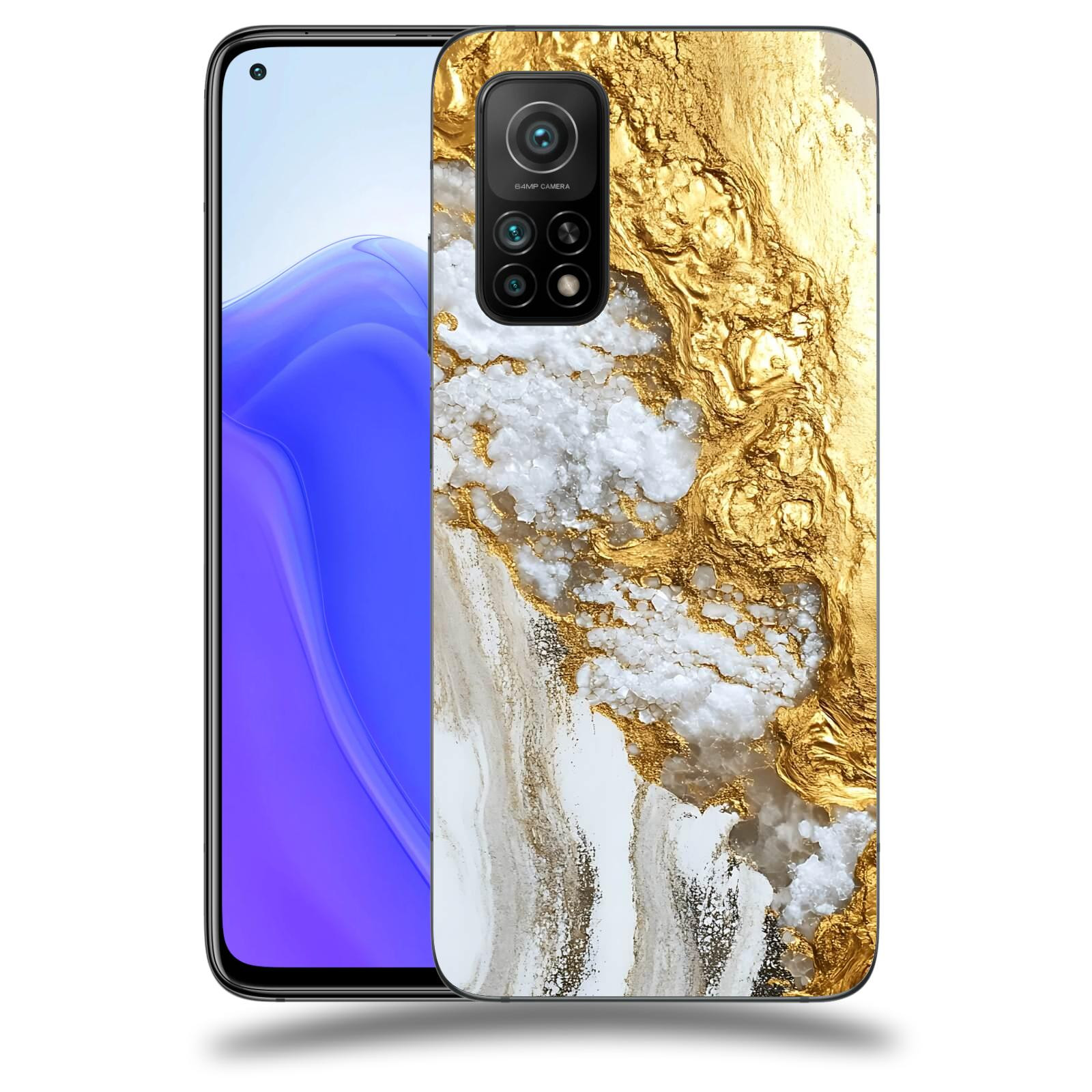 ACOVER Kryt na mobil Xiaomi Mi 10T - Liquid Gold V