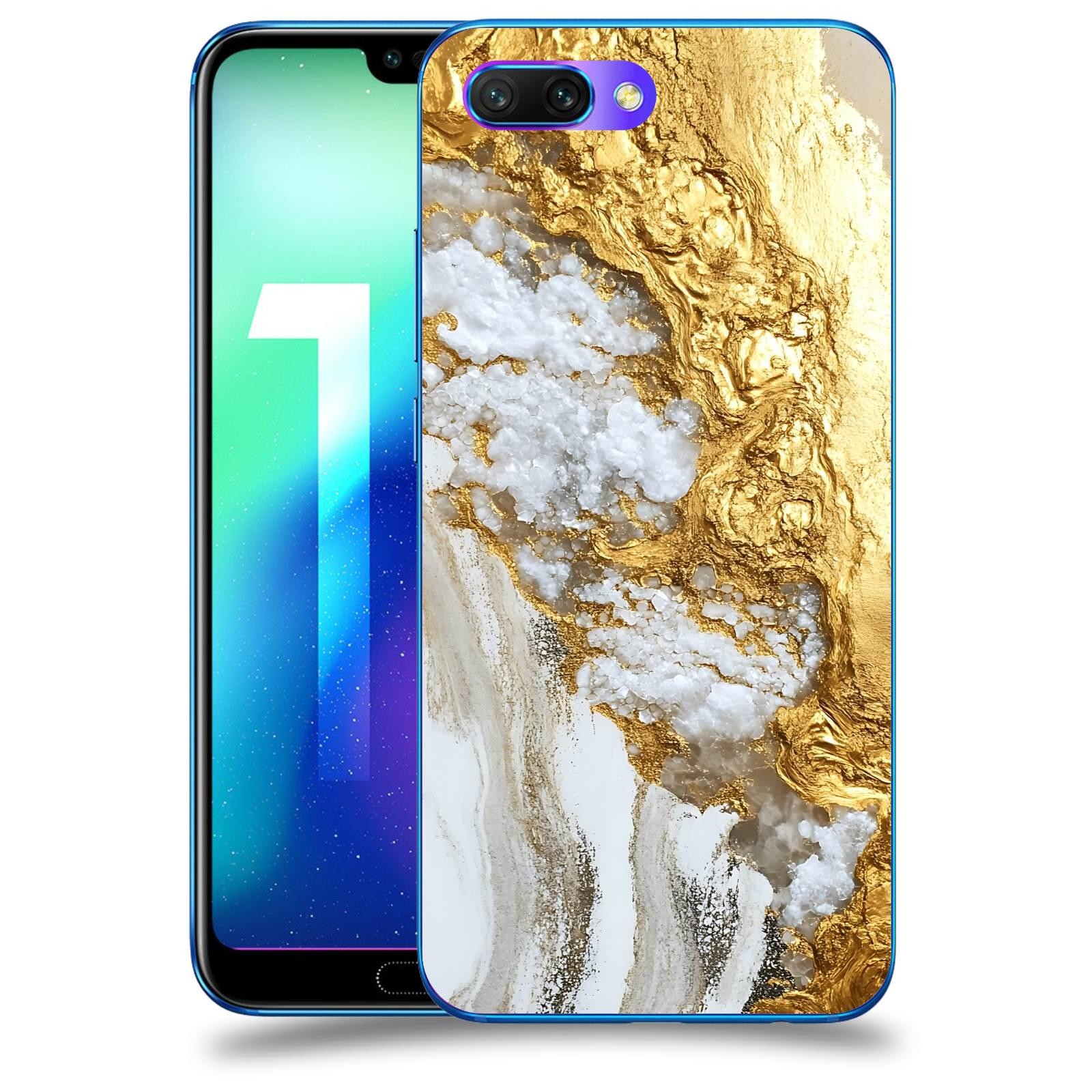 ACOVER Kryt na mobil Honor 10 - Liquid Gold V