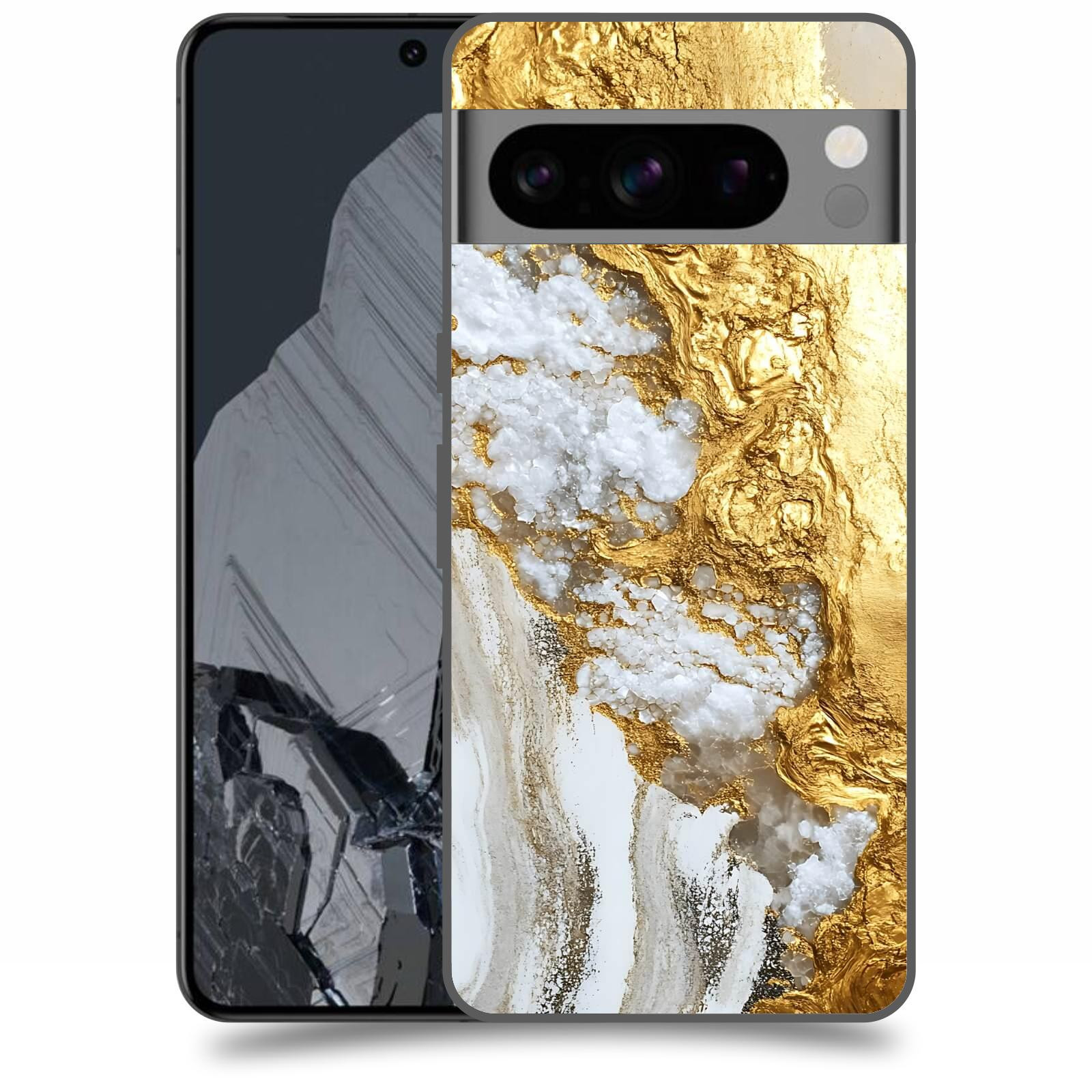 ACOVER Kryt na mobil Google Pixel 8 Pro - Liquid Gold V