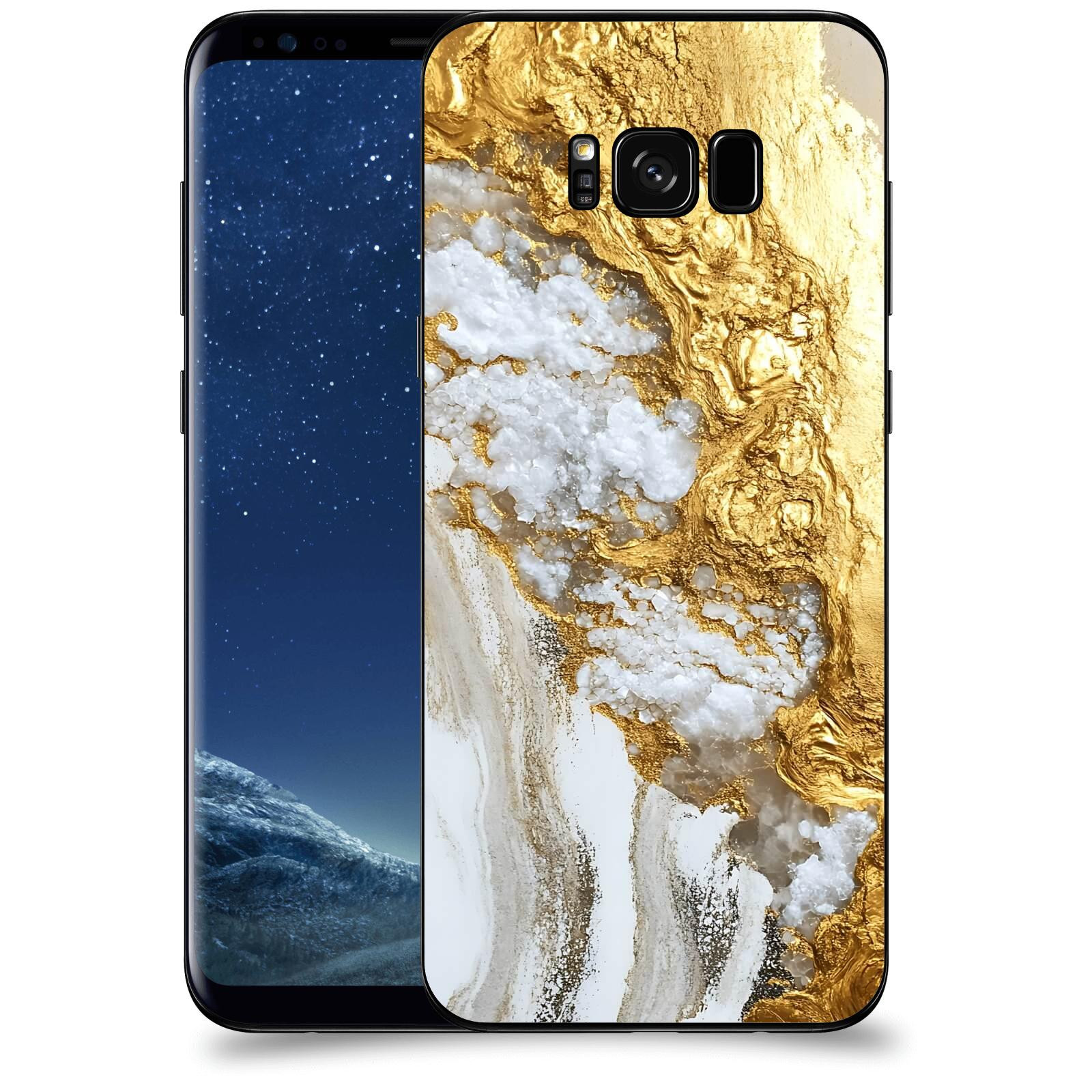 ACOVER Kryt na mobil Samsung Galaxy S8+ G955F - Liquid Gold V