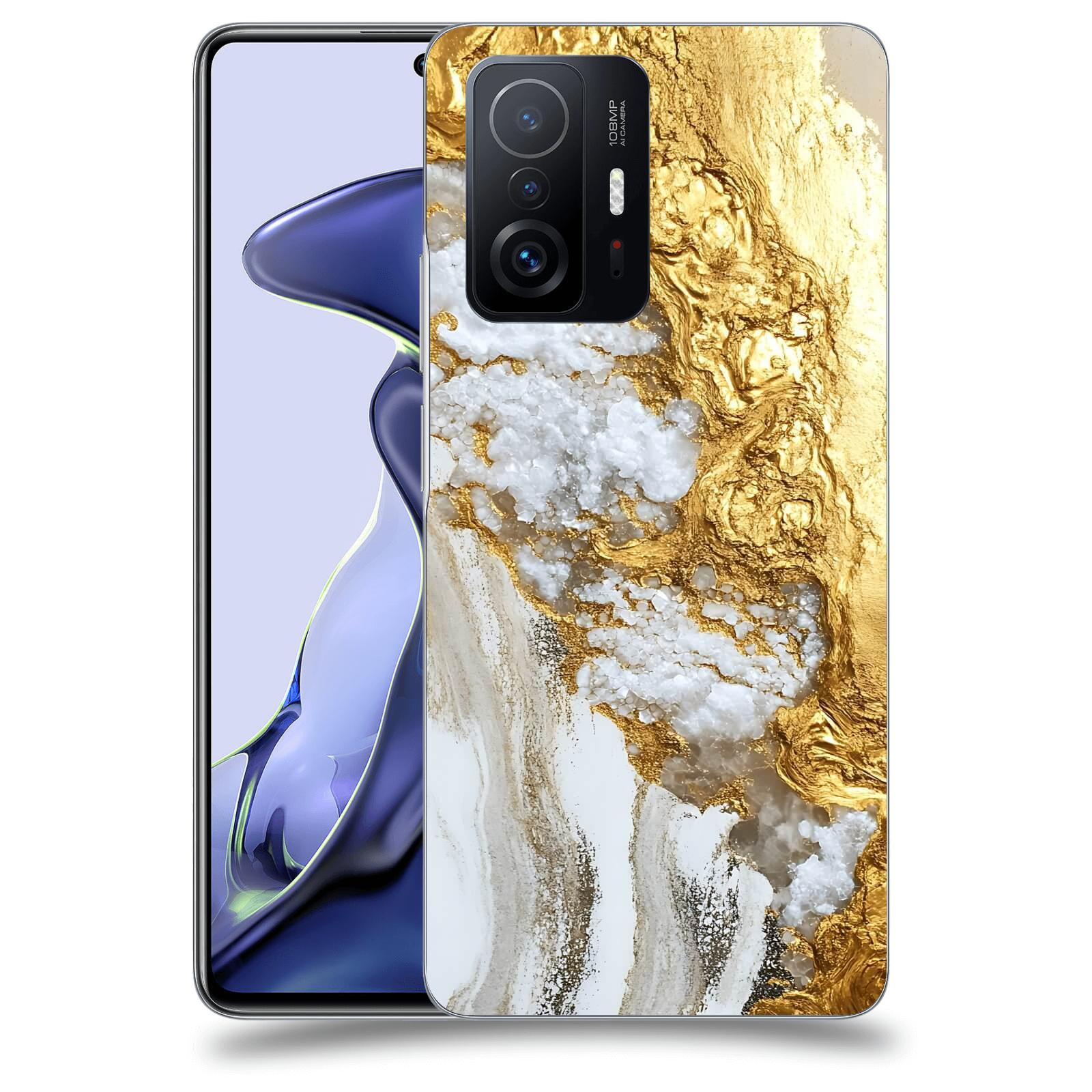ACOVER Kryt na mobil Xiaomi 11T - Liquid Gold V