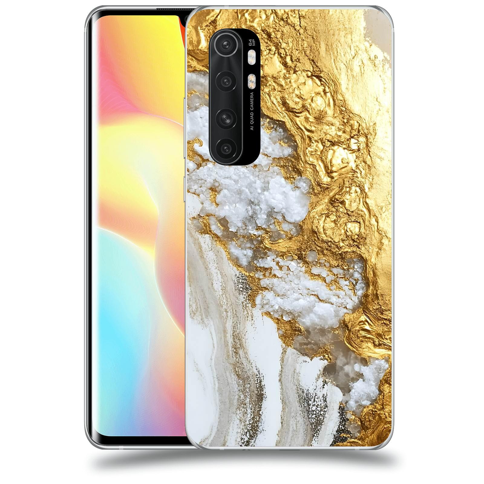 ACOVER Kryt na mobil Xiaomi Mi Note 10 Lite - Liquid Gold V