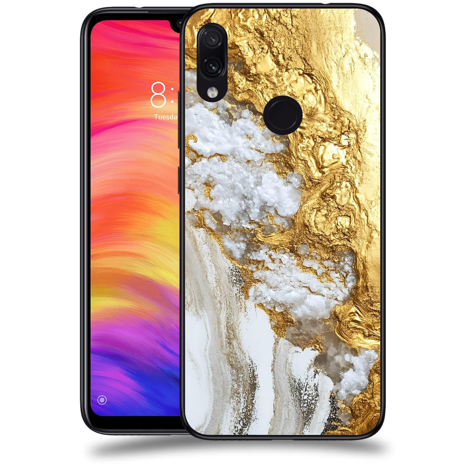 ACOVER Kryt na mobil Xiaomi Redmi Note 7 - Liquid Gold V