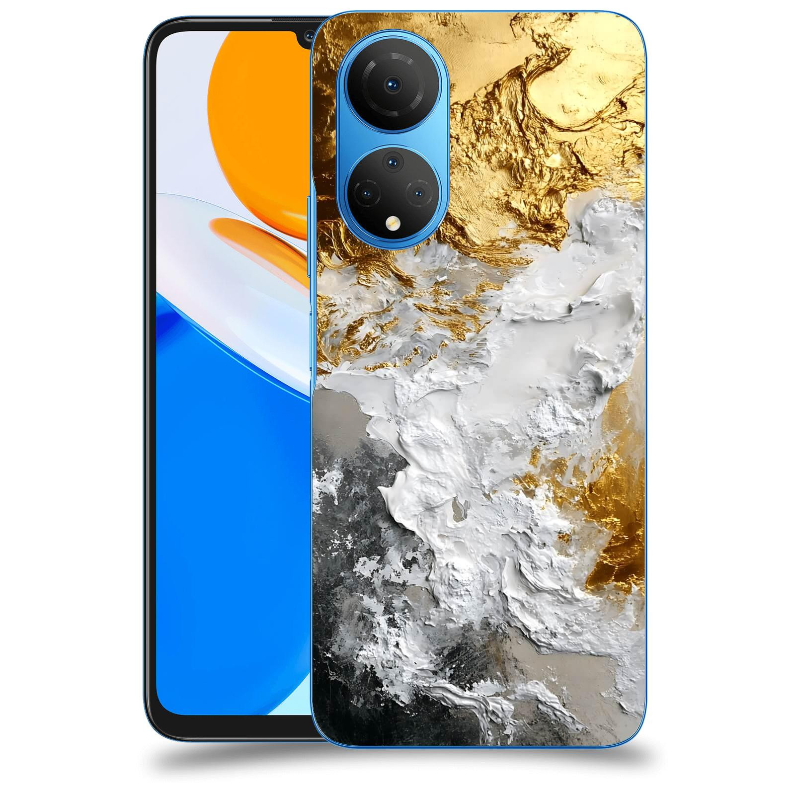 ACOVER Kryt na mobil Honor X7 - Liquid Gold VI