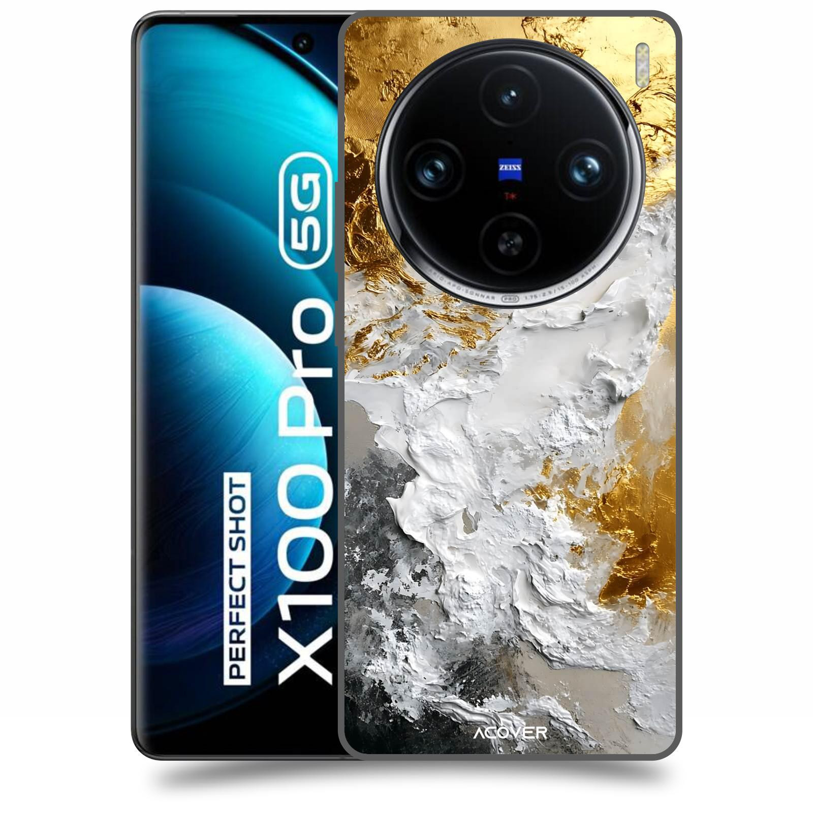 ACOVER Kryt na mobil Vivo X100 Pro - Liquid Gold VI