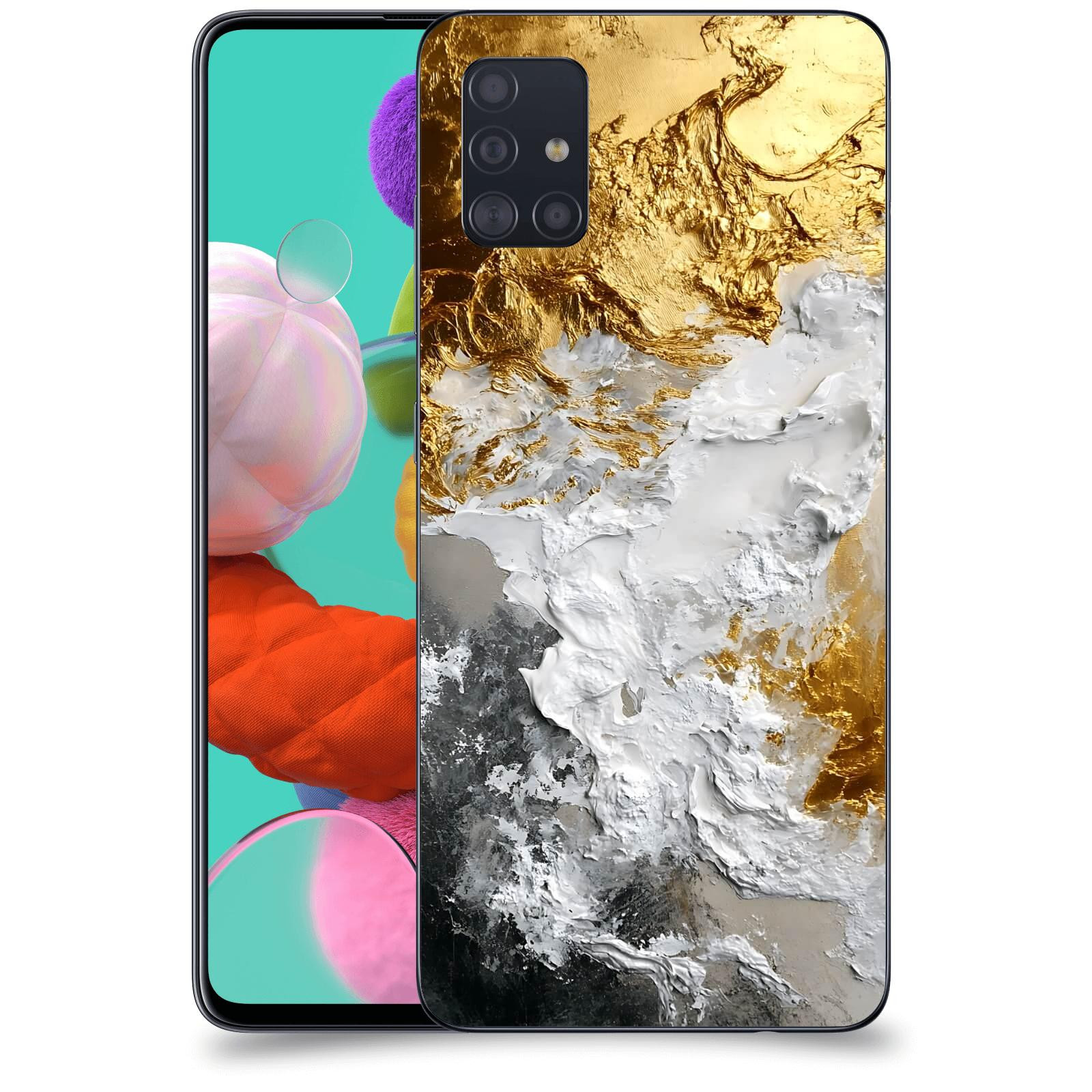 ACOVER Kryt na mobil Samsung Galaxy A51 A515F - Liquid Gold VI