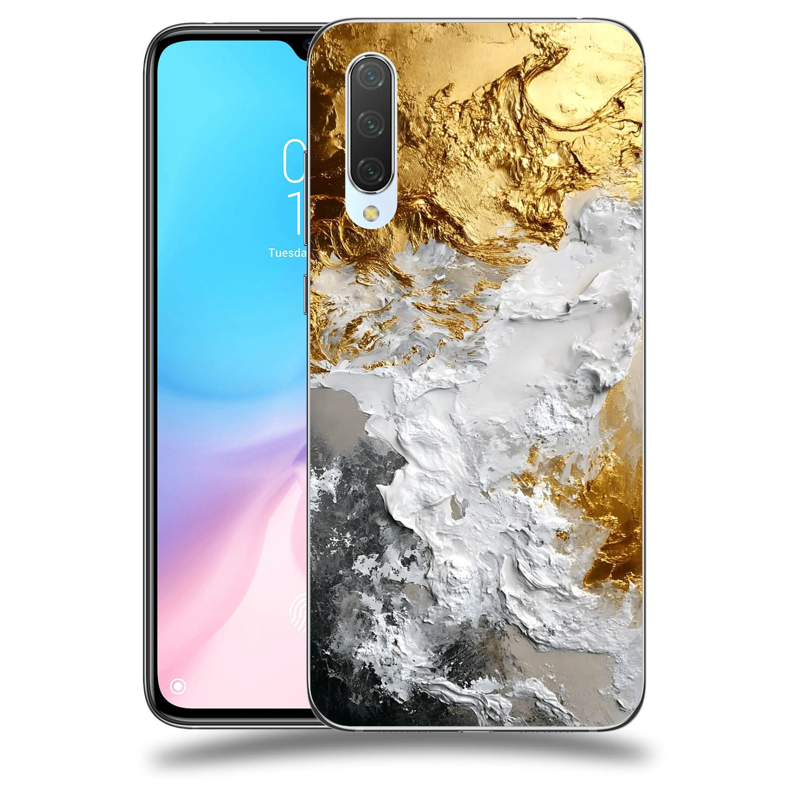 ACOVER Kryt na mobil Xiaomi Mi 9 Lite - Liquid Gold VI