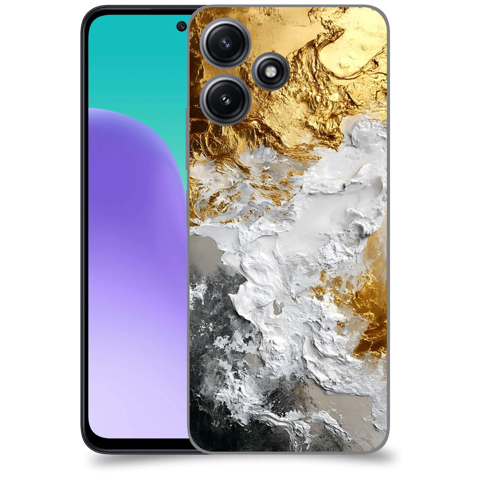ACOVER Kryt na mobil Xiaomi Redmi 12 5G - Liquid Gold VI