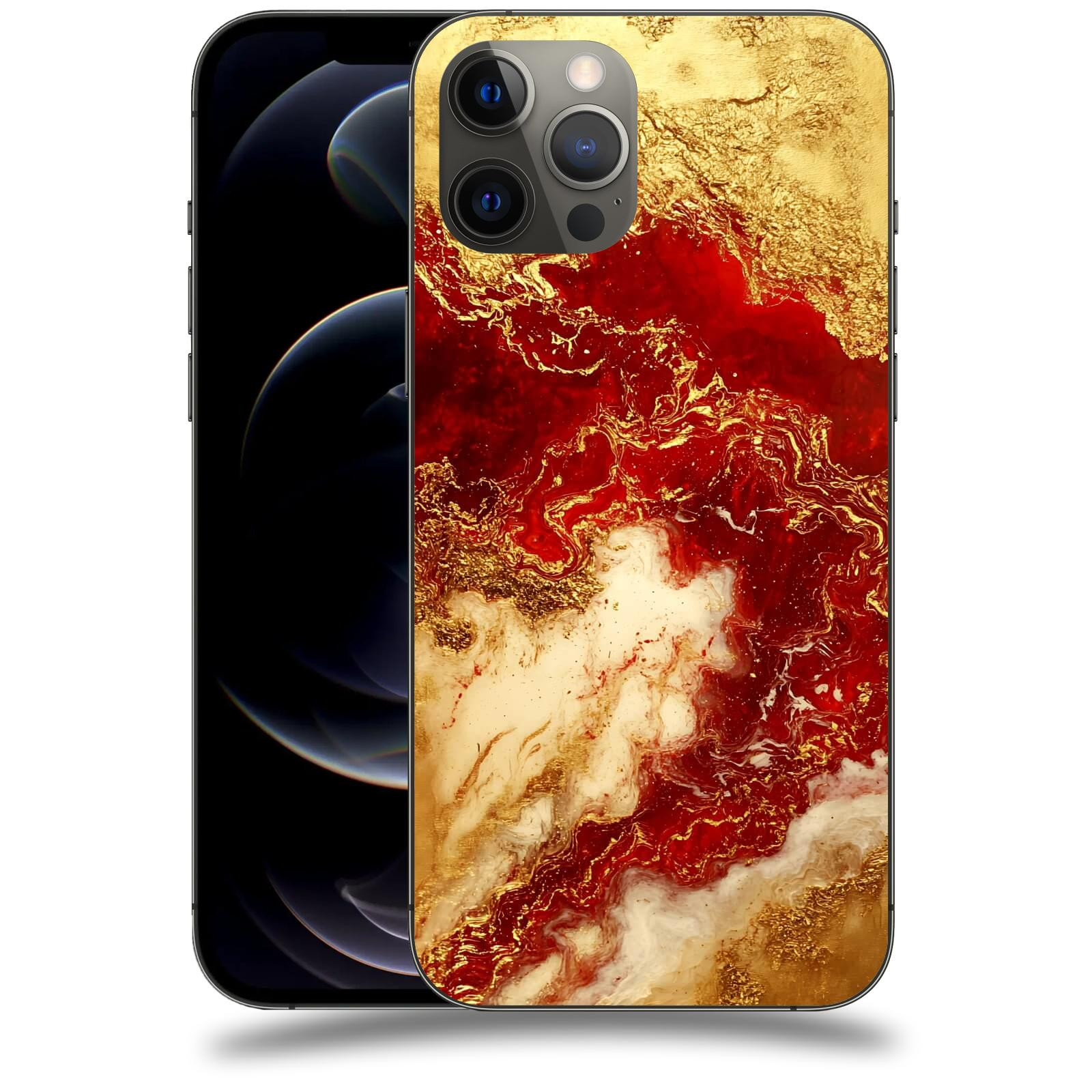ACOVER Kryt na mobil Apple iPhone 12 Pro Max - Golden Blood I