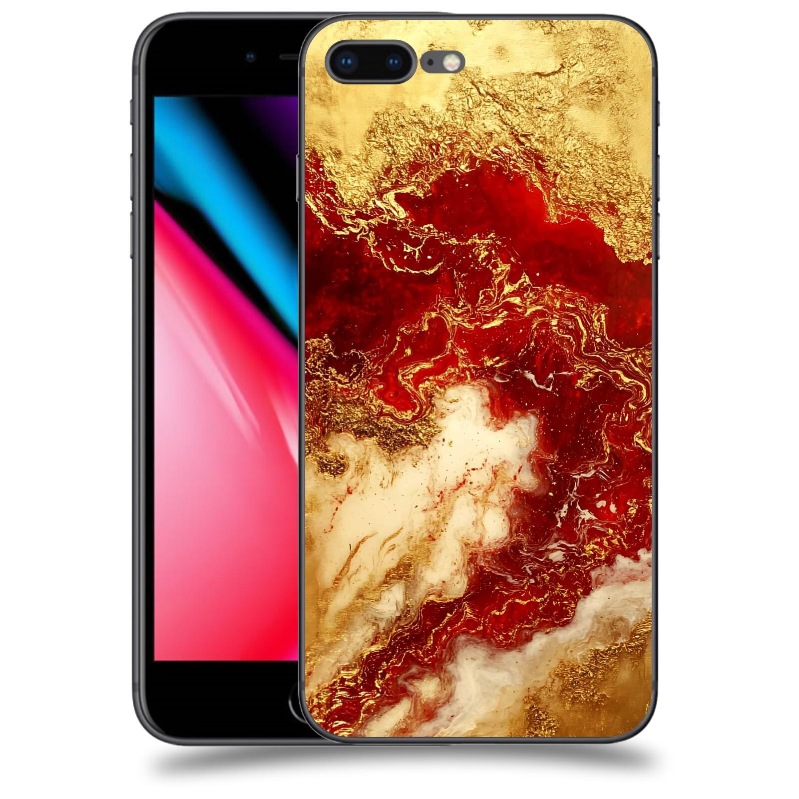 ACOVER Kryt na mobil Apple iPhone 8 Plus - Golden Blood I
