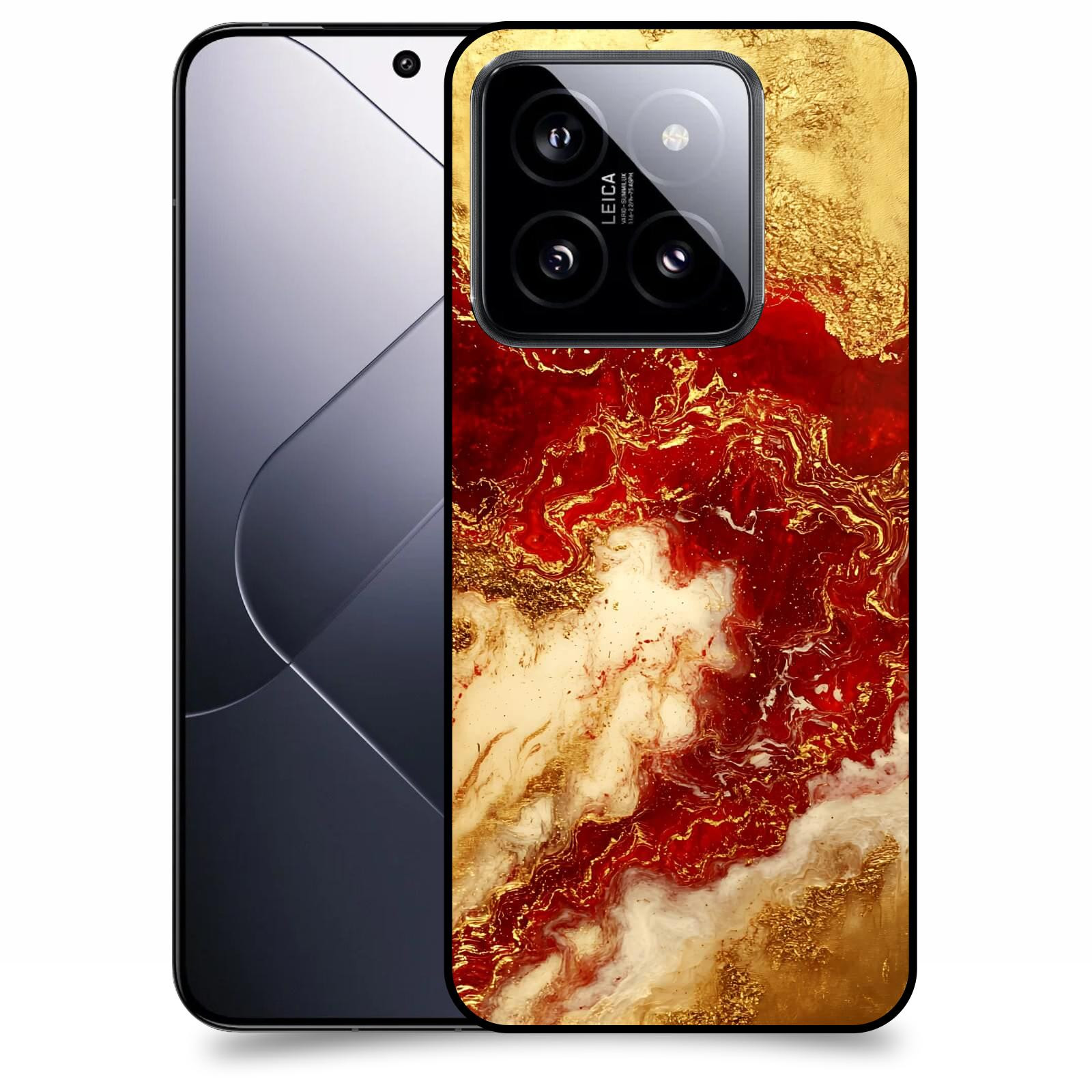 ACOVER Kryt na mobil Xiaomi 14 Pro - Golden Blood I