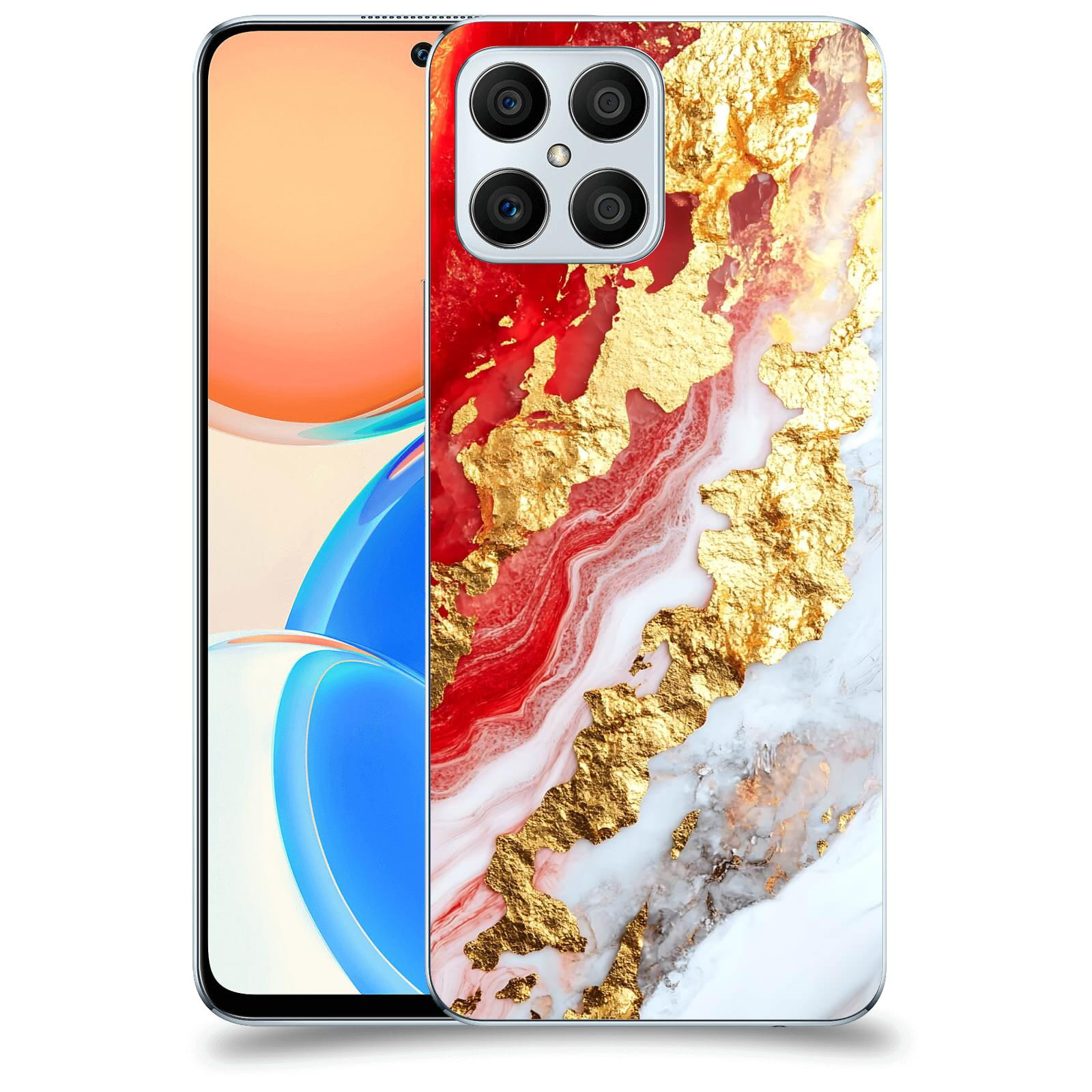 ACOVER Kryt na mobil Honor X8 5G - Golden Blood II