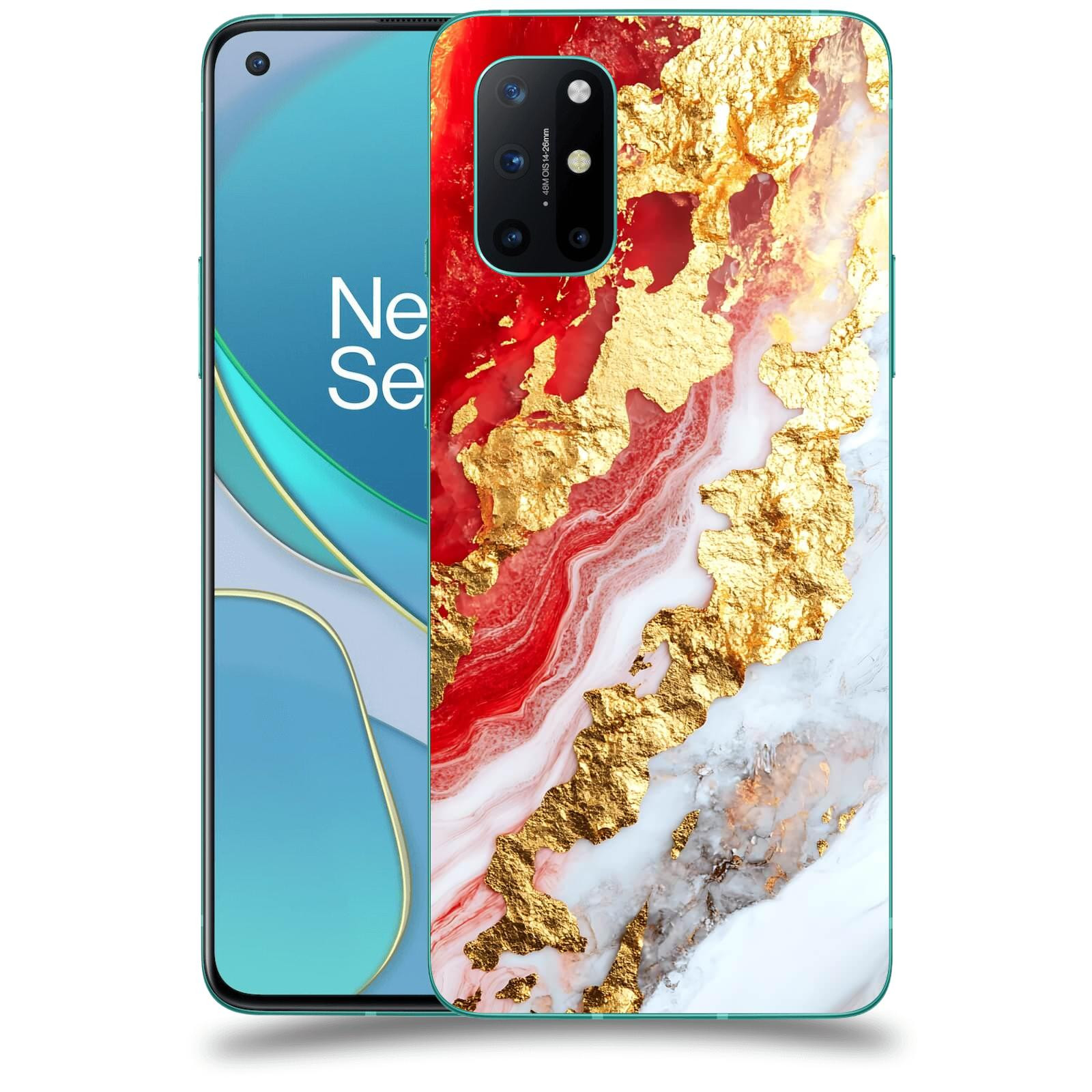 ACOVER Kryt na mobil OnePlus 8T - Golden Blood II