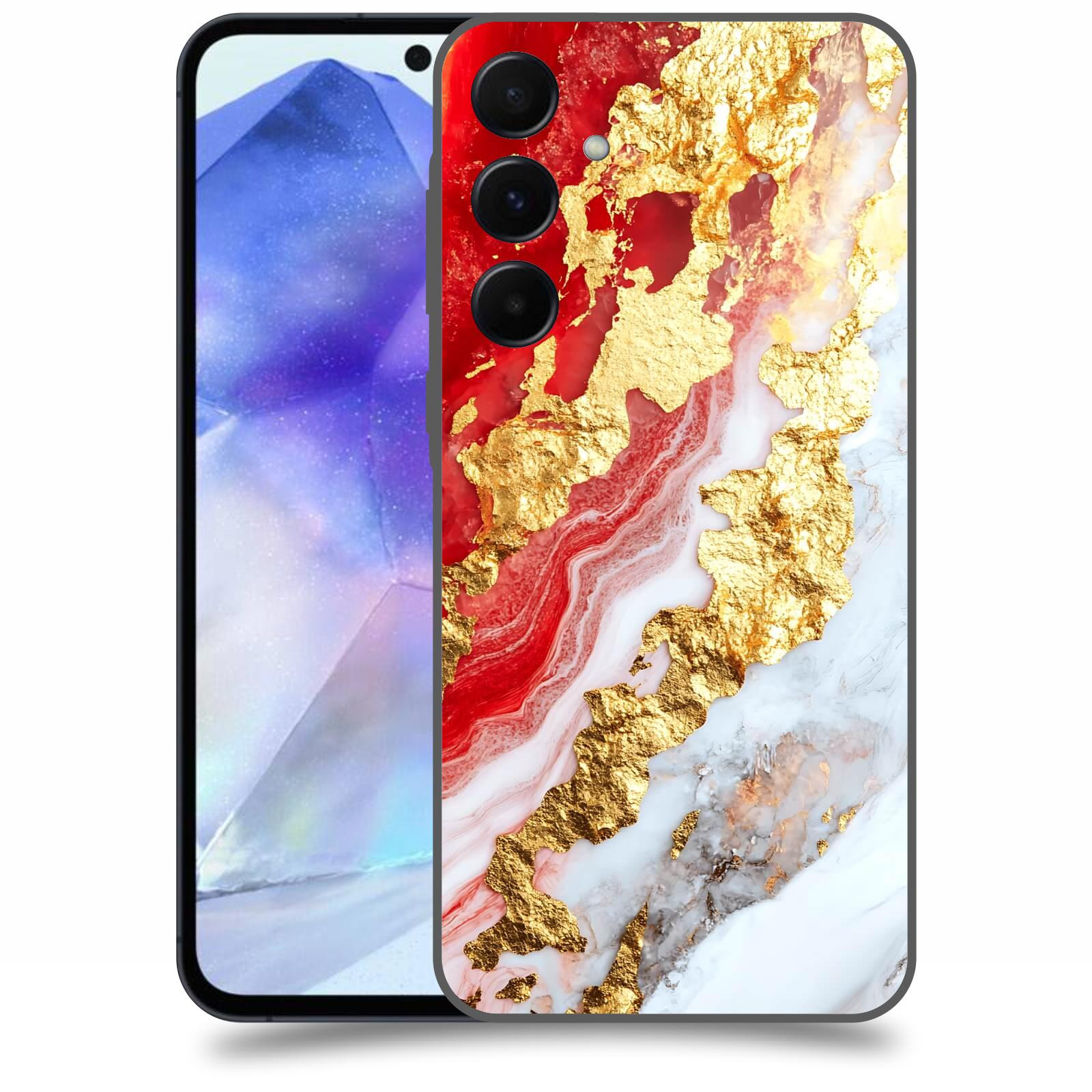 ACOVER Kryt na mobil Samsung Galaxy A55 5G - Golden Blood II