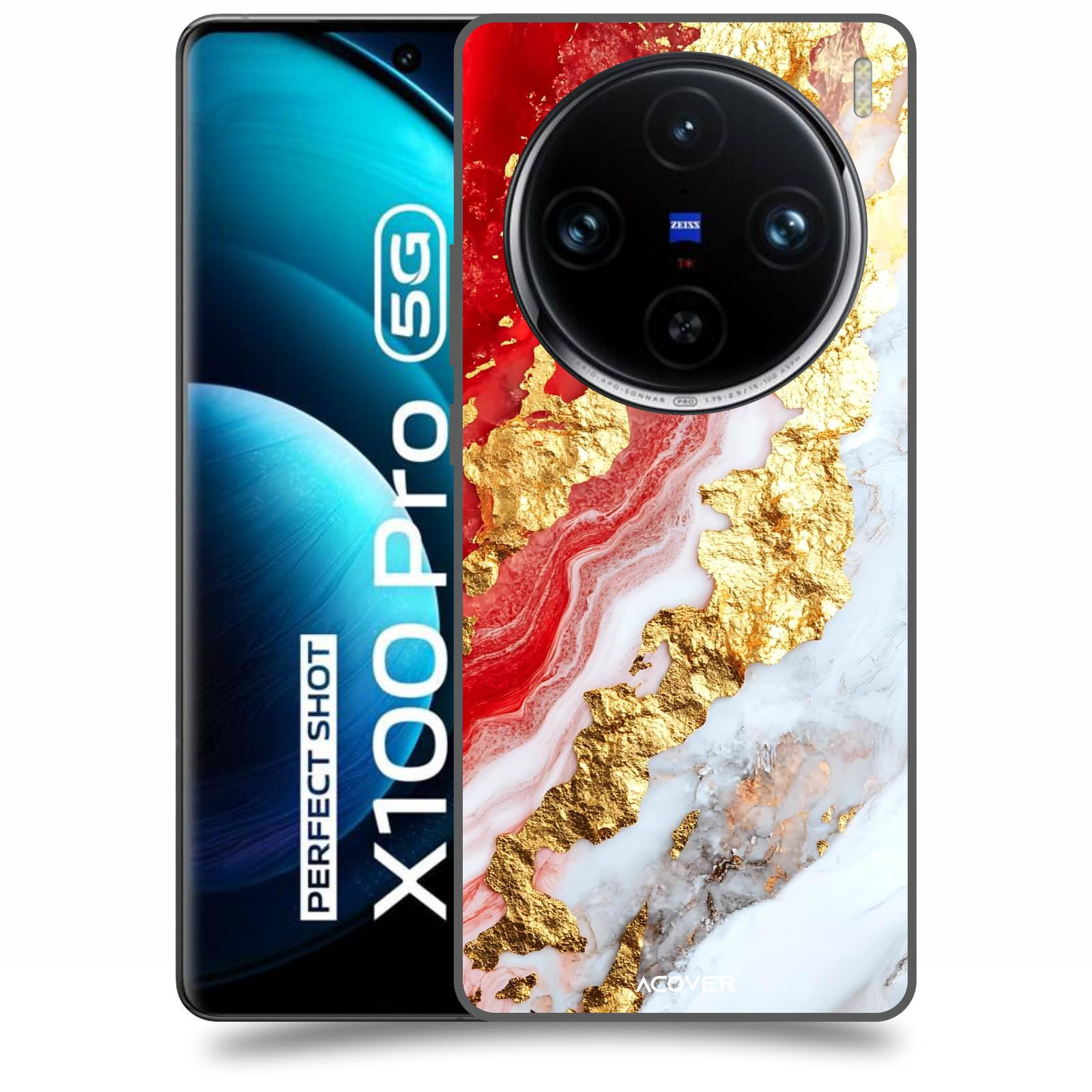 ACOVER Kryt na mobil Vivo X100 Pro - Golden Blood II