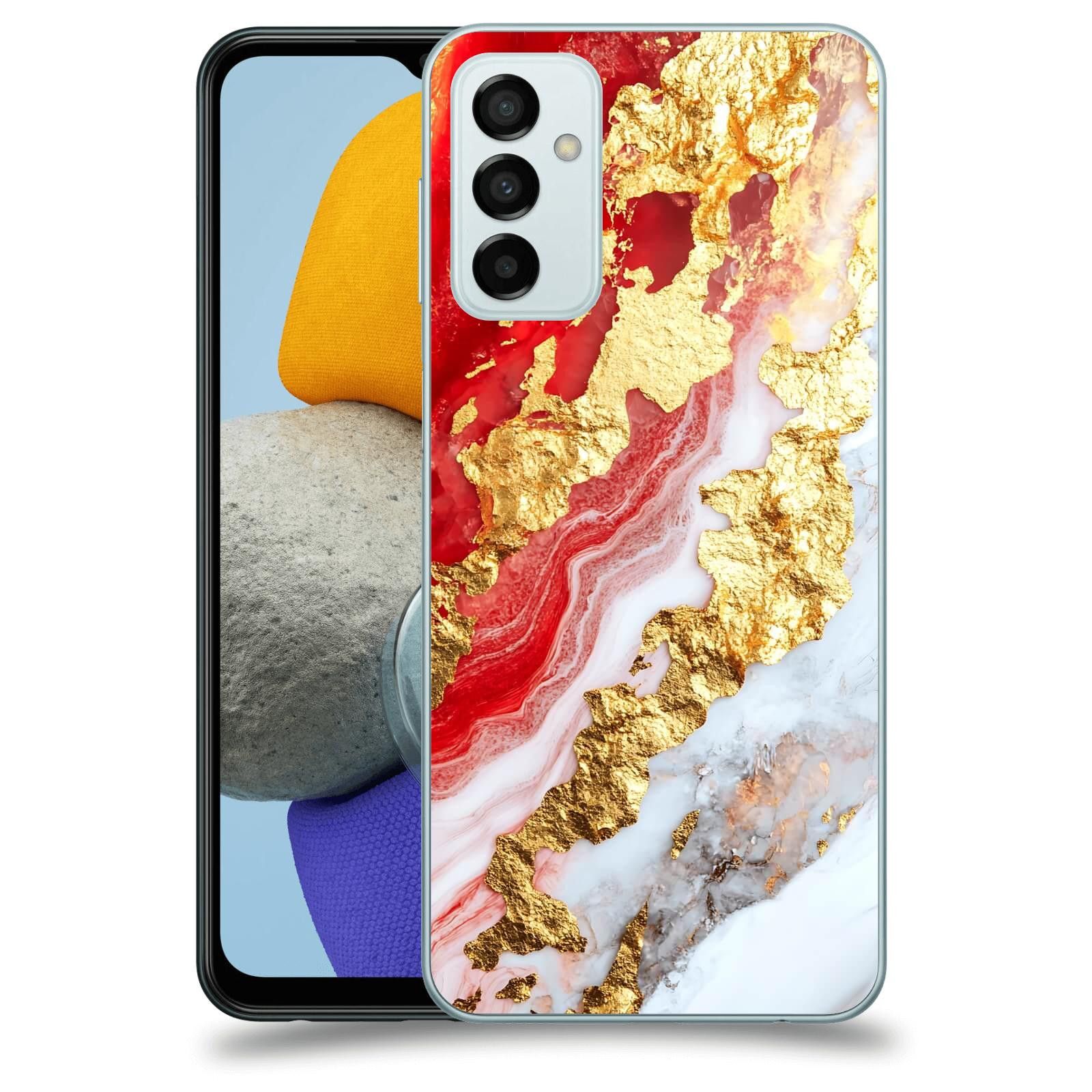 ACOVER Kryt na mobil Samsung Galaxy M23 5G - Golden Blood II