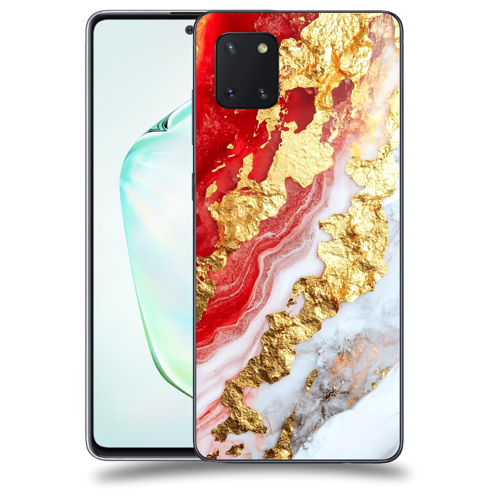 ACOVER Kryt na mobil Samsung Galaxy Note 10 Lite N770F - Golden Blood II