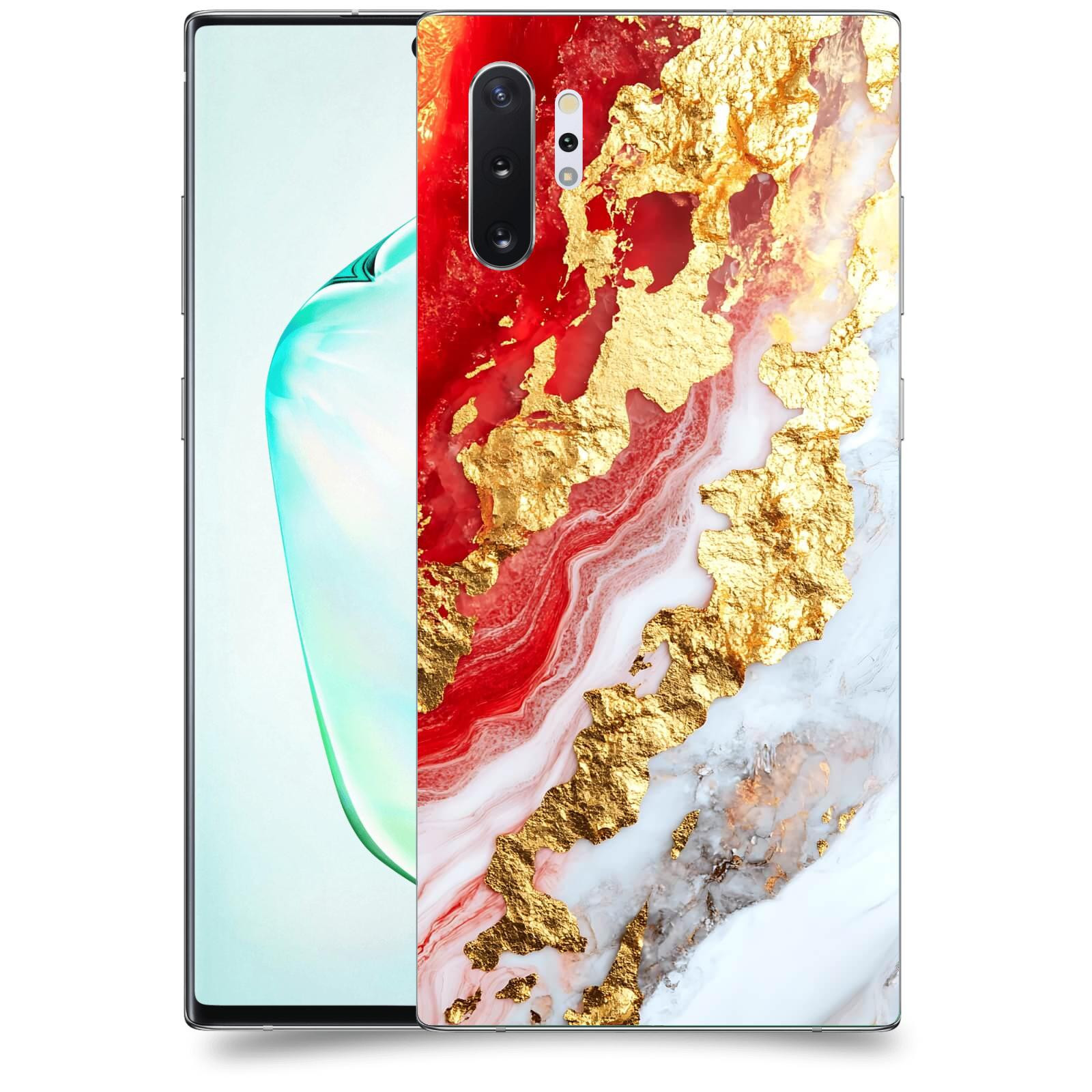 ACOVER Kryt na mobil Samsung Galaxy Note 10+ N975F - Golden Blood II