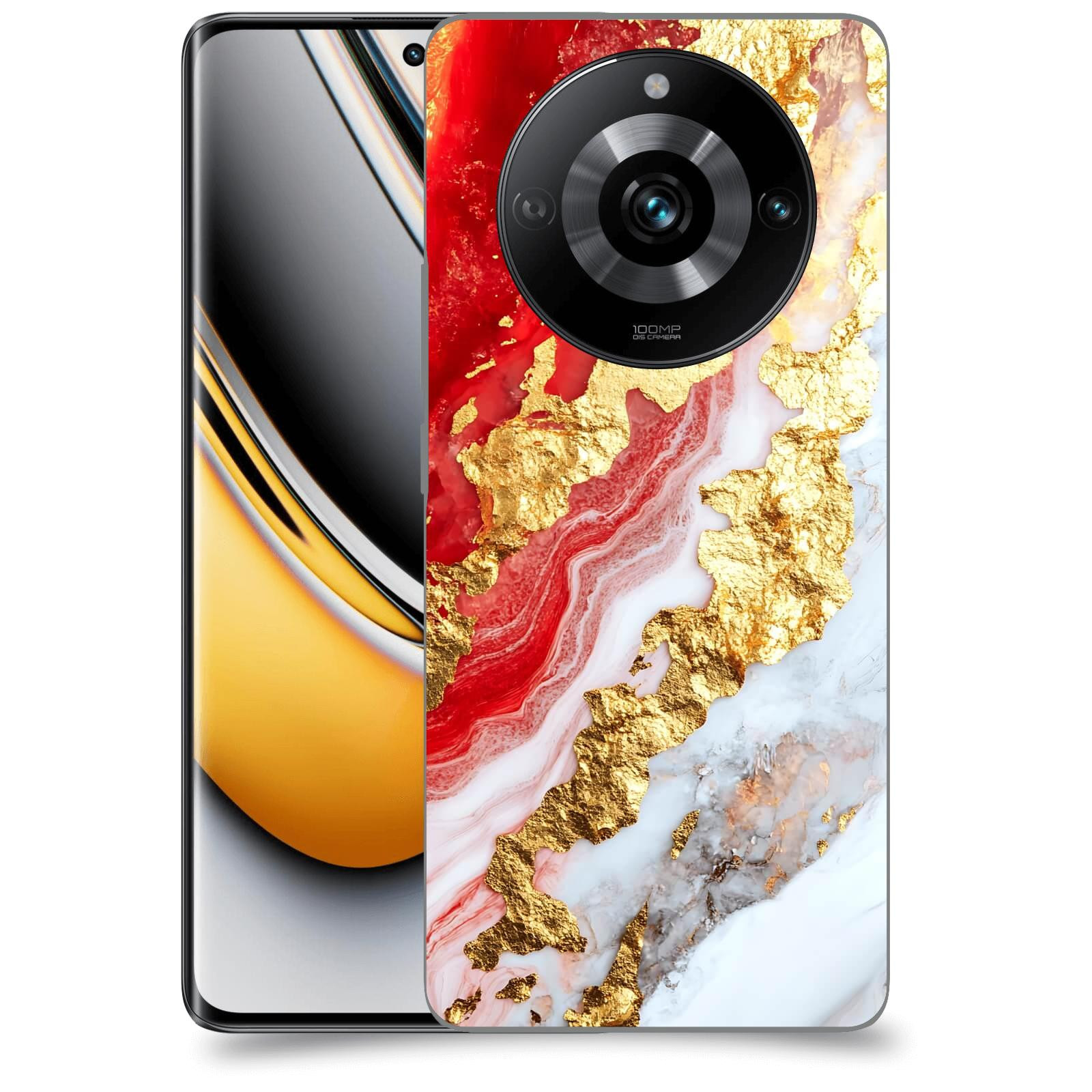 ACOVER Kryt na mobil Realme 11 Pro 5G - Golden Blood II
