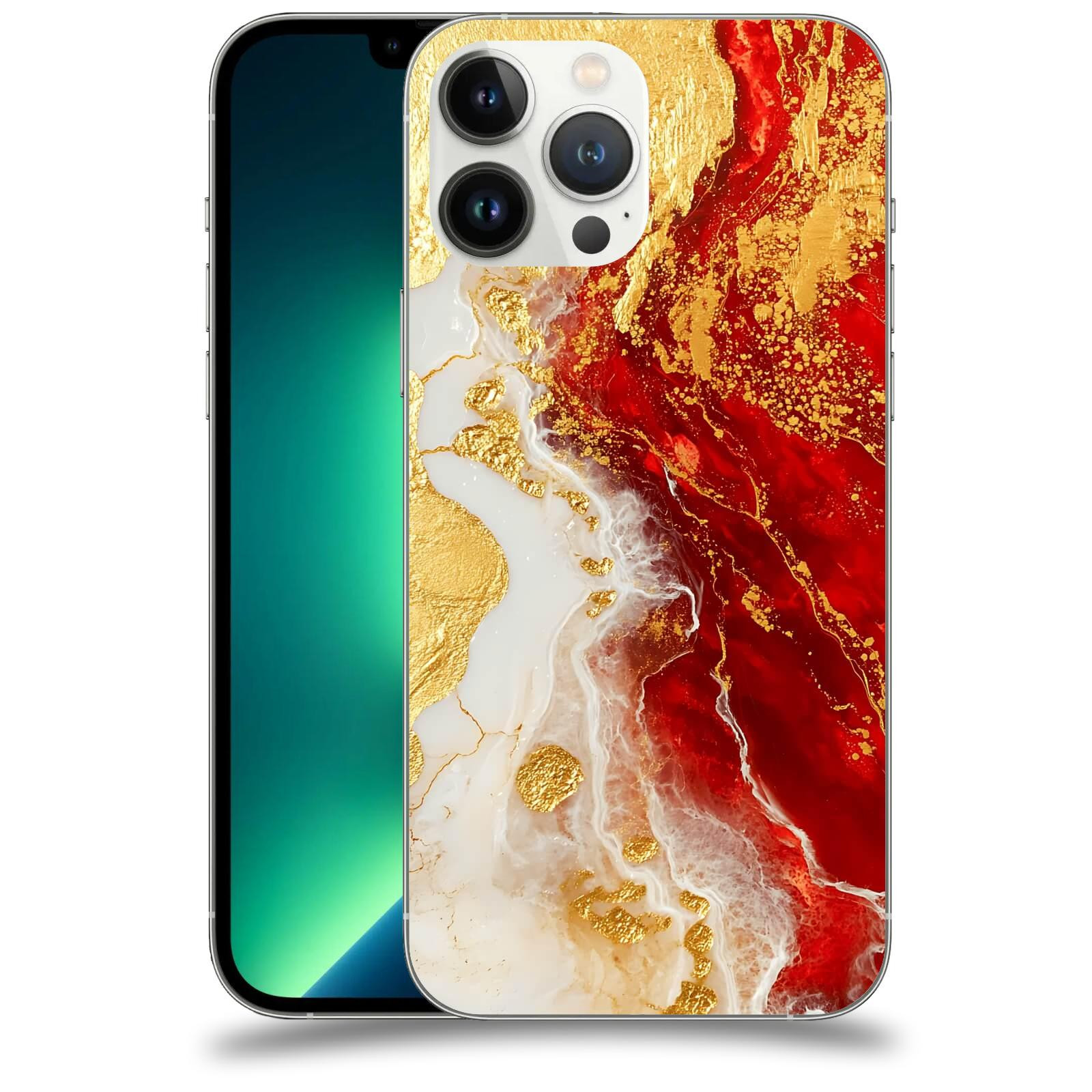 ACOVER Kryt na mobil Apple iPhone 13 Pro Max - Golden Blood III