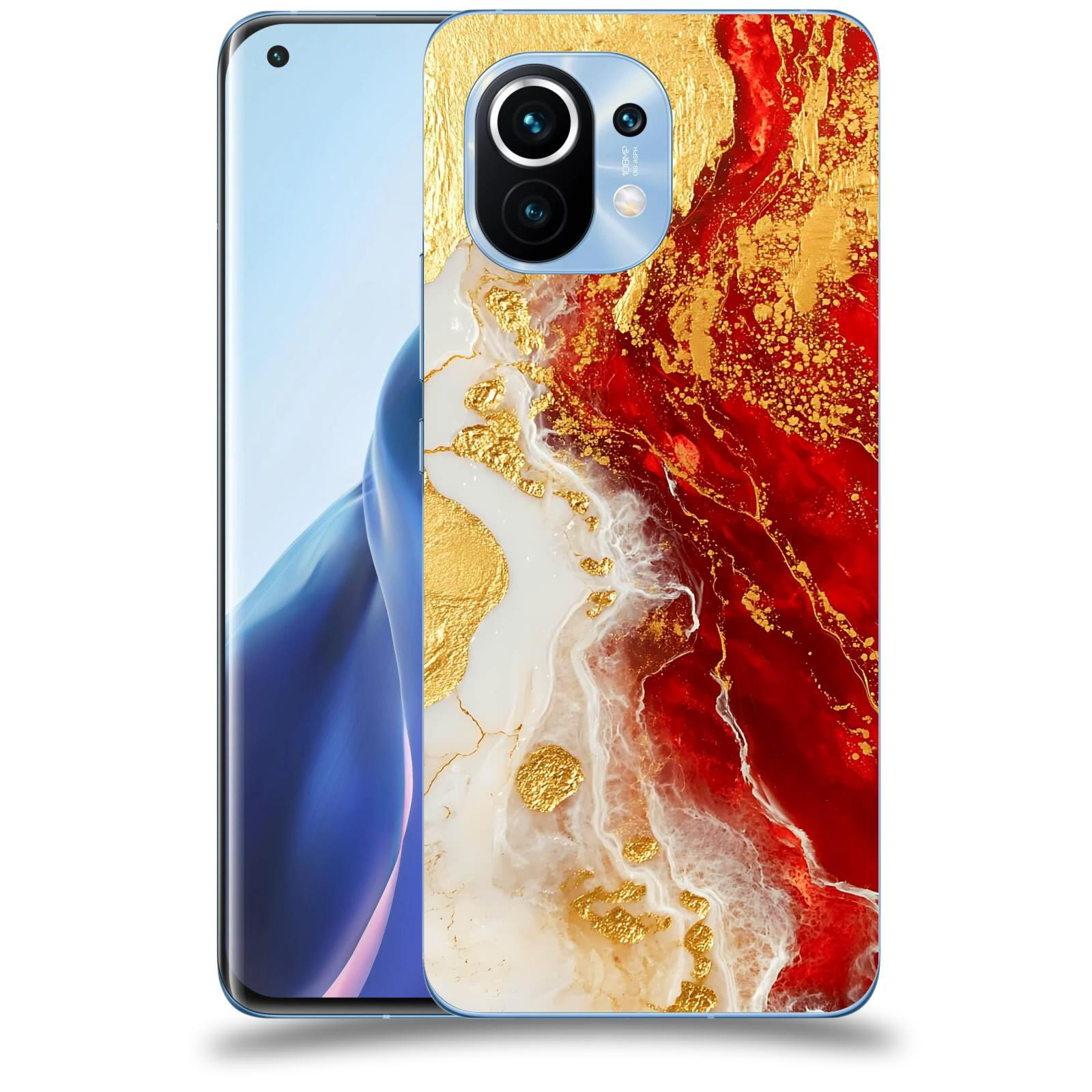 ACOVER Kryt na mobil Xiaomi Mi 11 - Golden Blood III