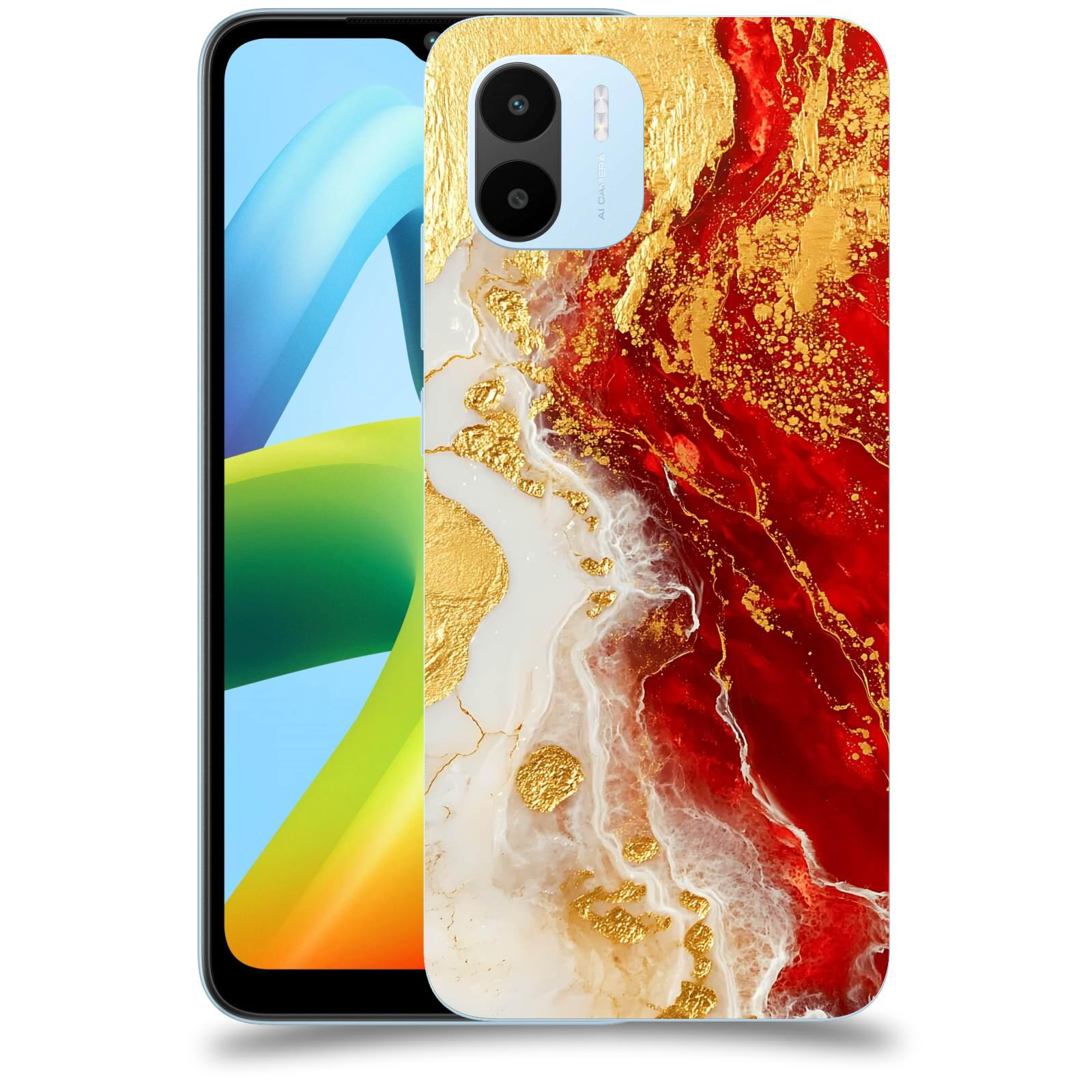 ACOVER Kryt na mobil Xiaomi Redmi A1 - Golden Blood III