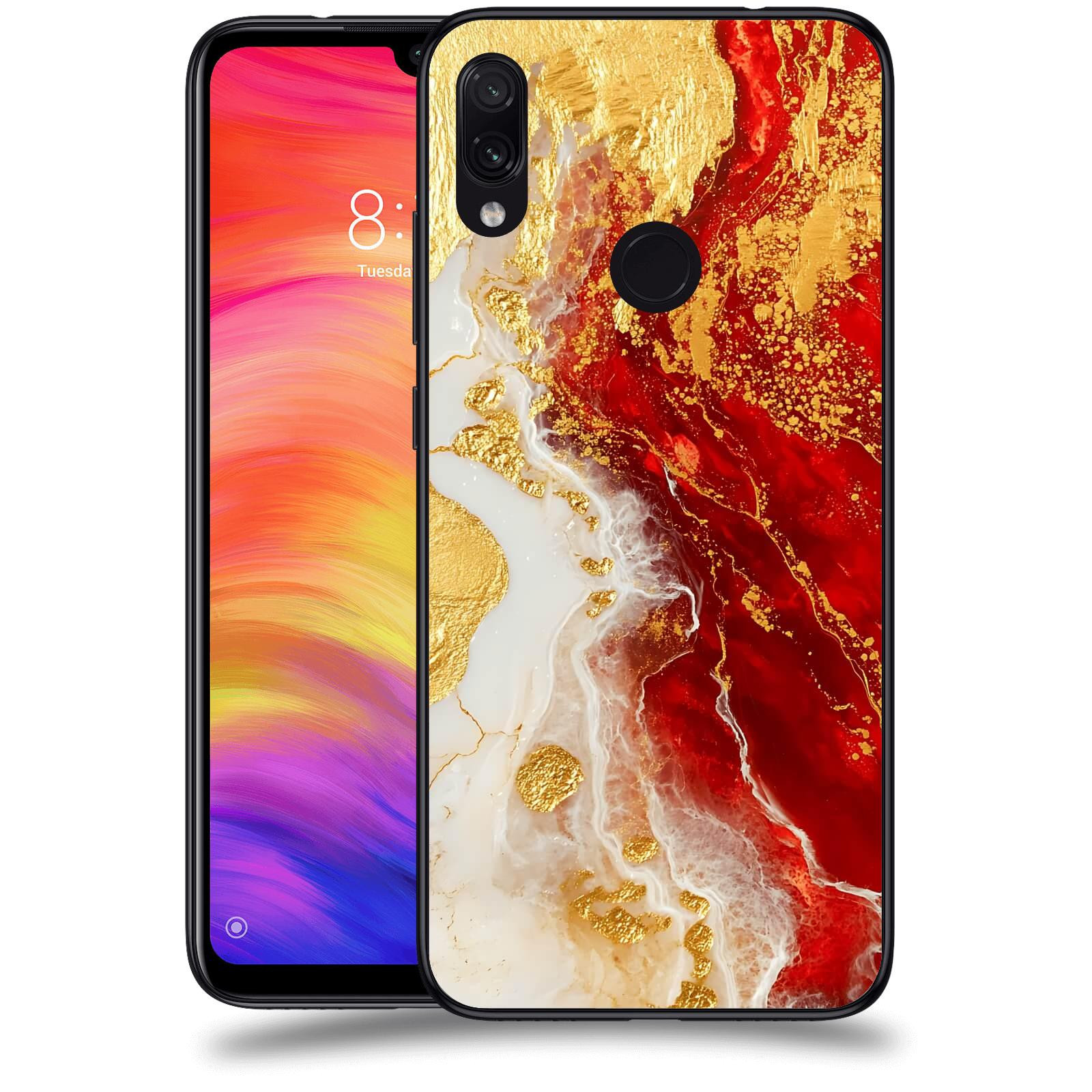 ACOVER Kryt na mobil Xiaomi Redmi Note 7 - Golden Blood III