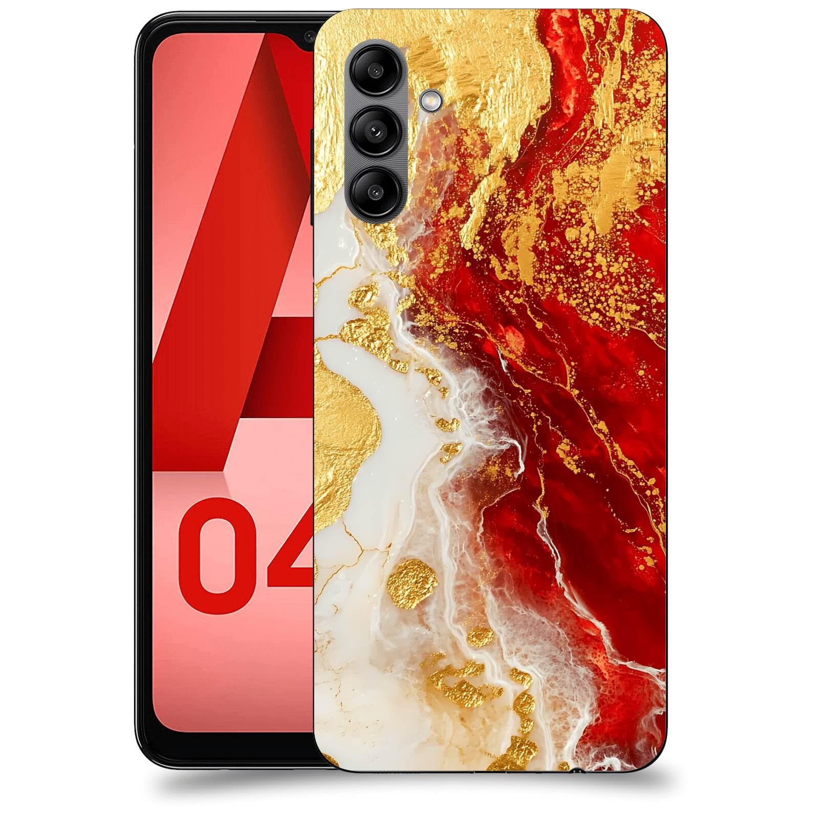 ACOVER Kryt na mobil Samsung Galaxy A04s - Golden Blood III