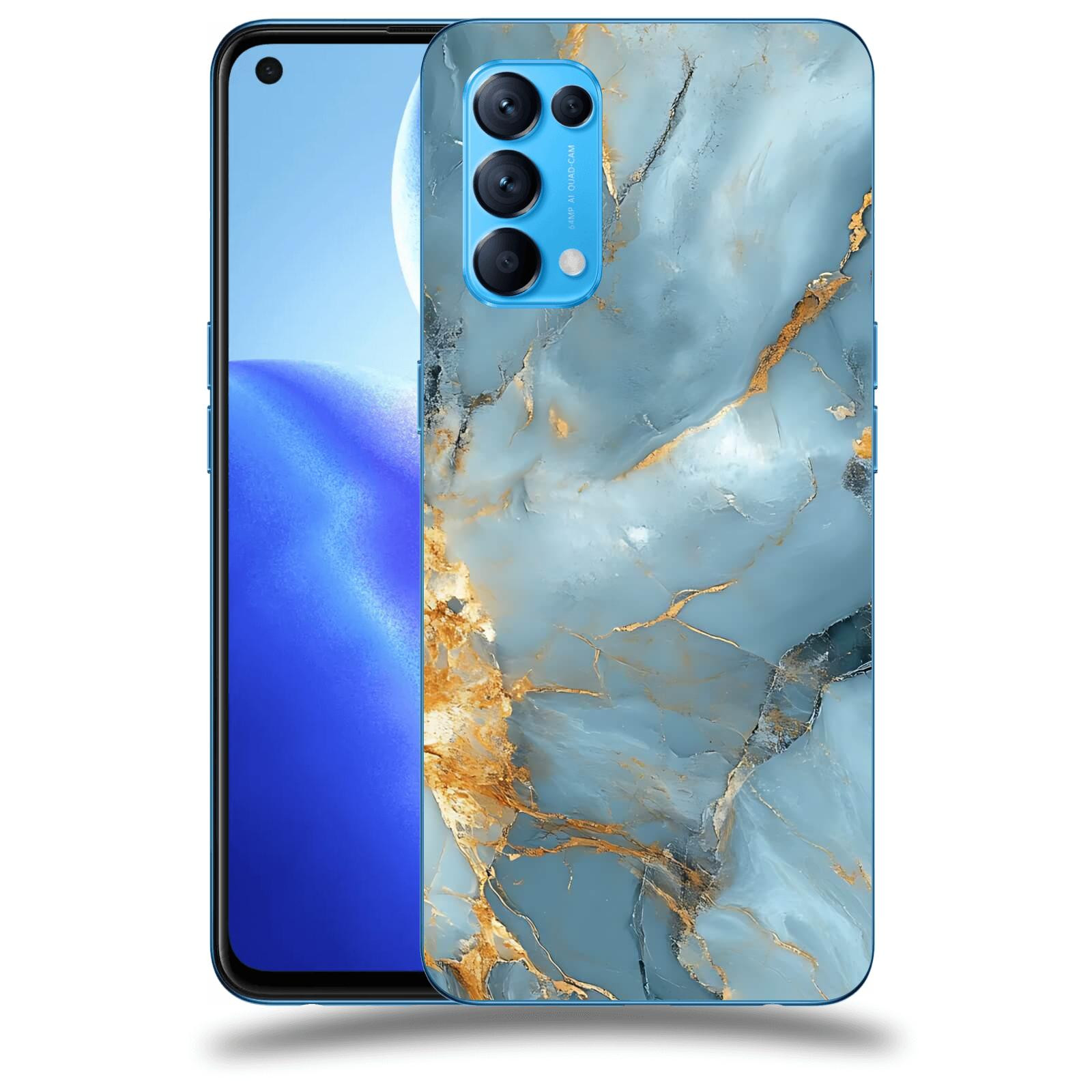 ACOVER Kryt na mobil OPPO Reno 5 5G - Ice Marble I