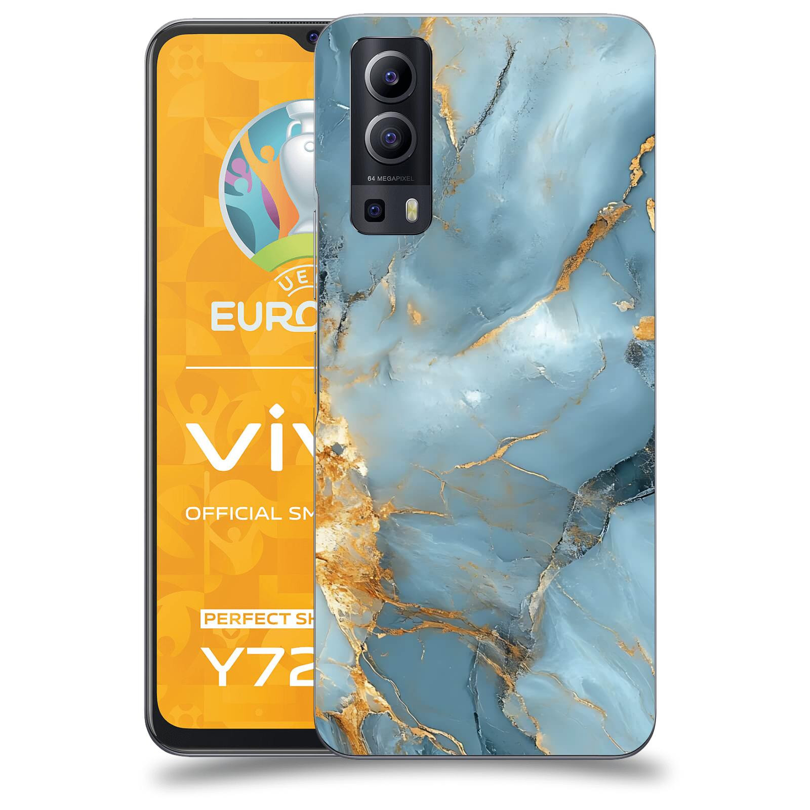 ACOVER Kryt na mobil Vivo Y72 5G - Ice Marble I