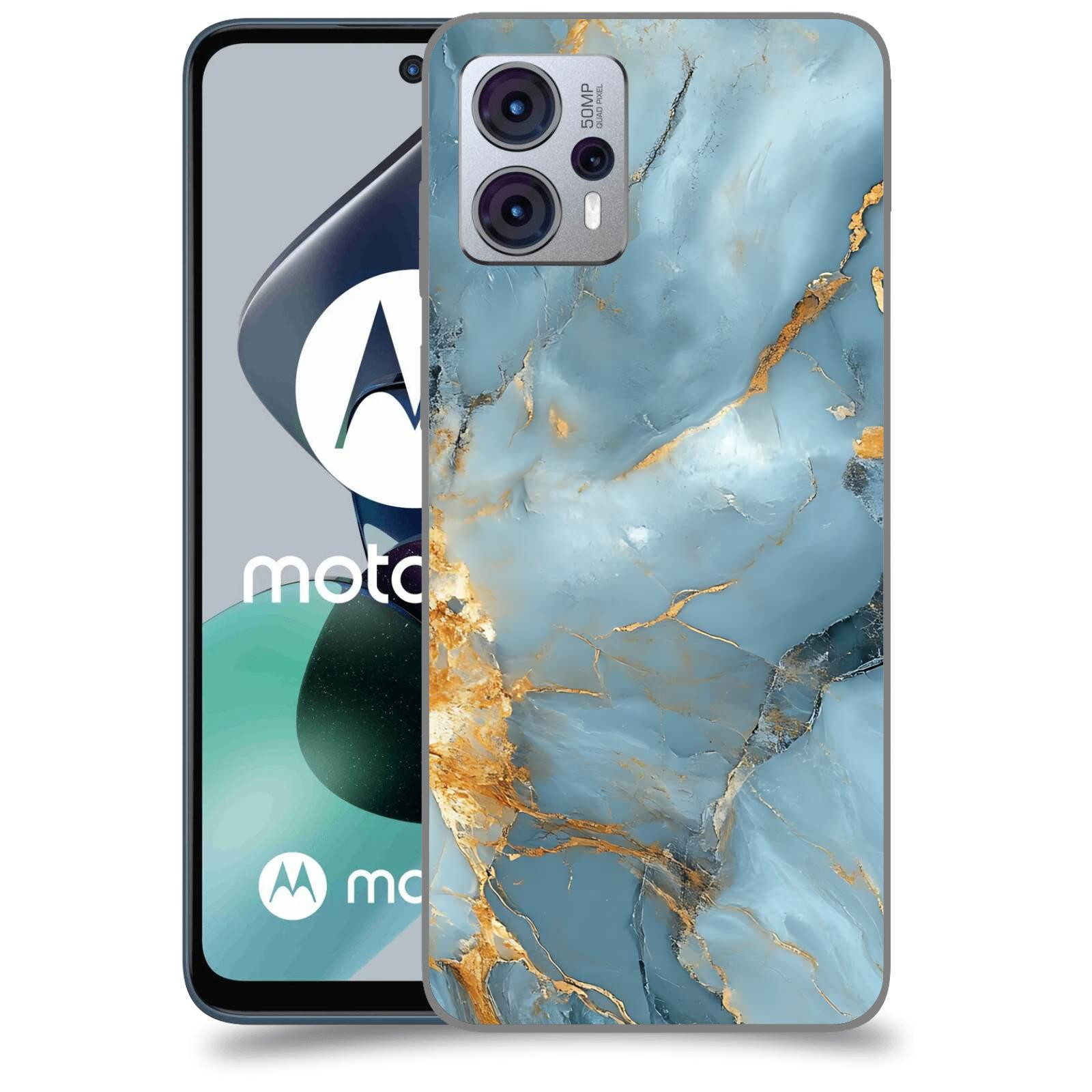 ACOVER Kryt na mobil Motorola Moto G23 - Ice Marble I
