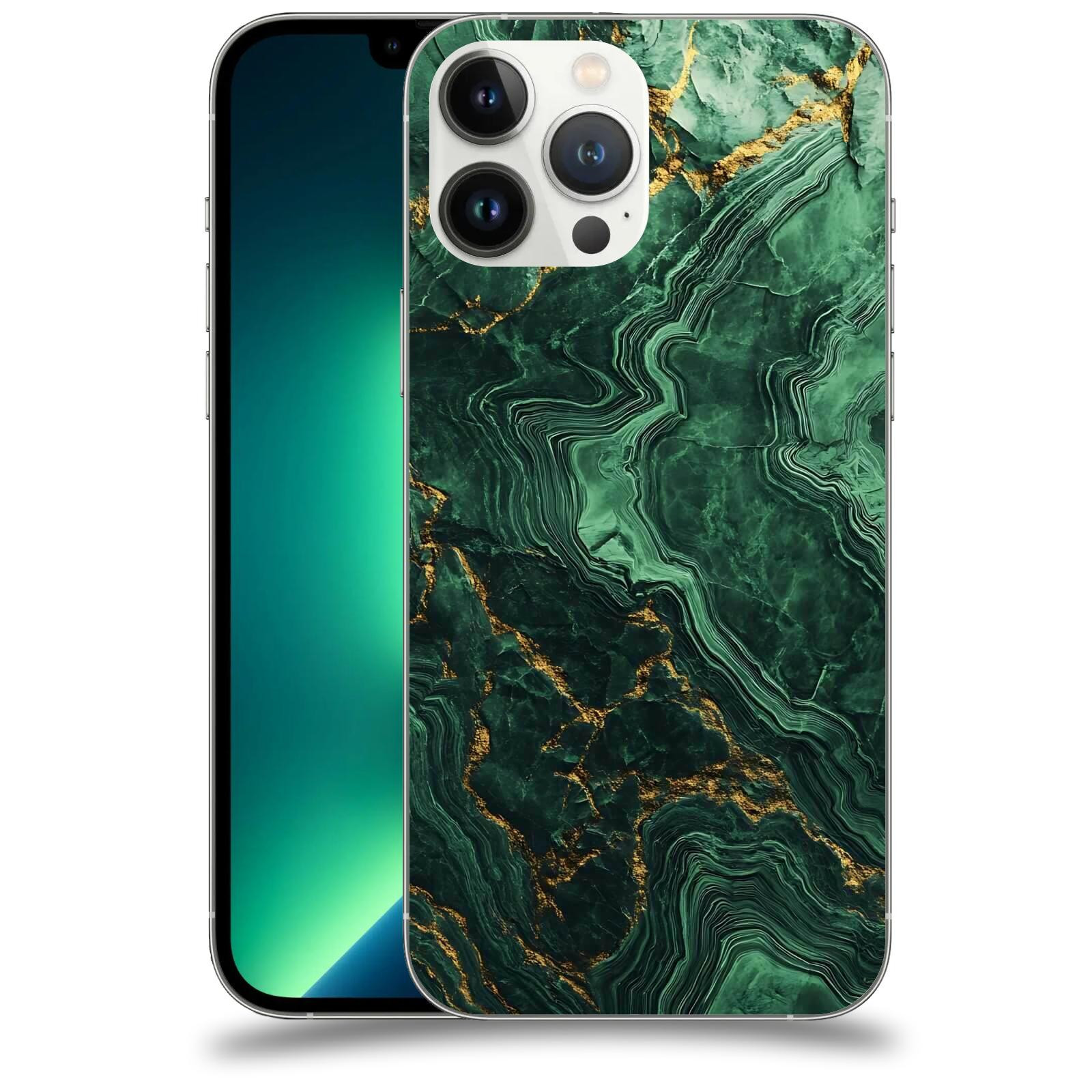 ACOVER Kryt na mobil Apple iPhone 13 Pro Max - Golden Moss I