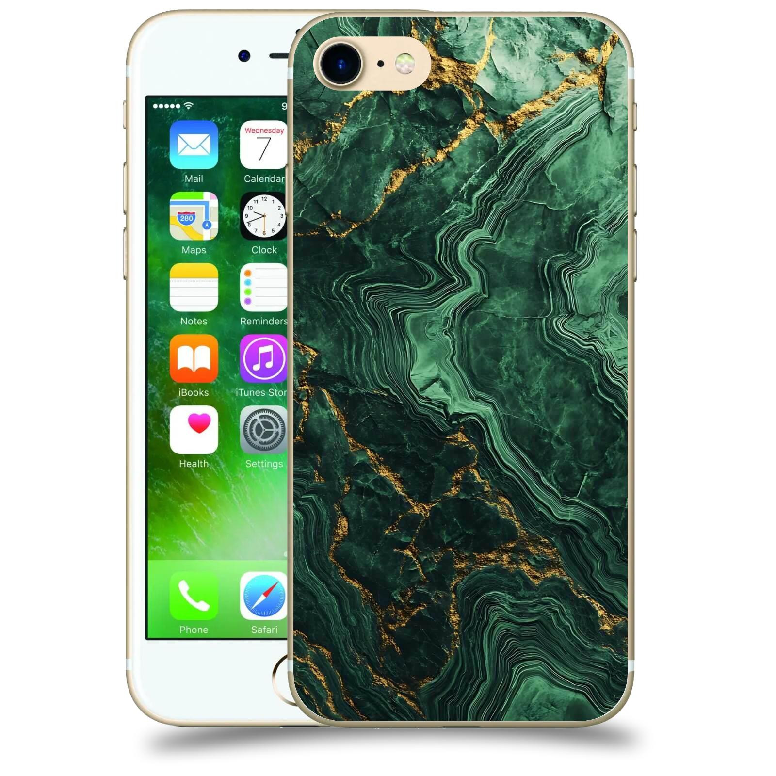 ACOVER Kryt na mobil Apple iPhone 7 - Golden Moss I
