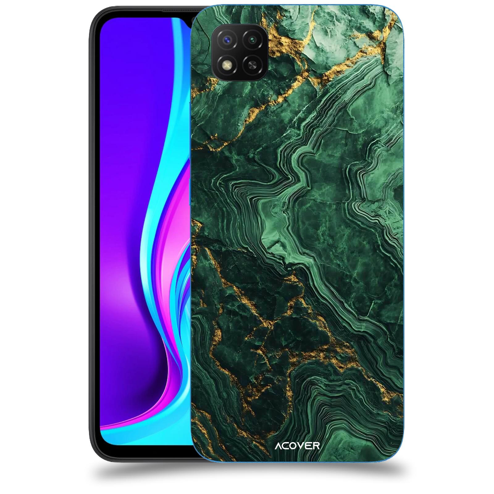 ACOVER Kryt na mobil Xiaomi Redmi 9C - Golden Moss I